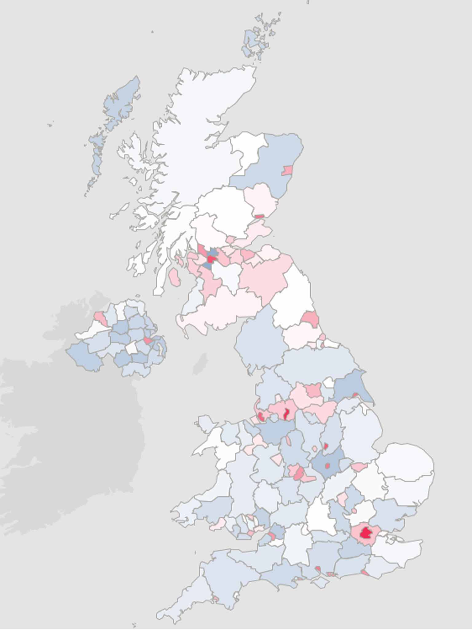 Rental hotspots map