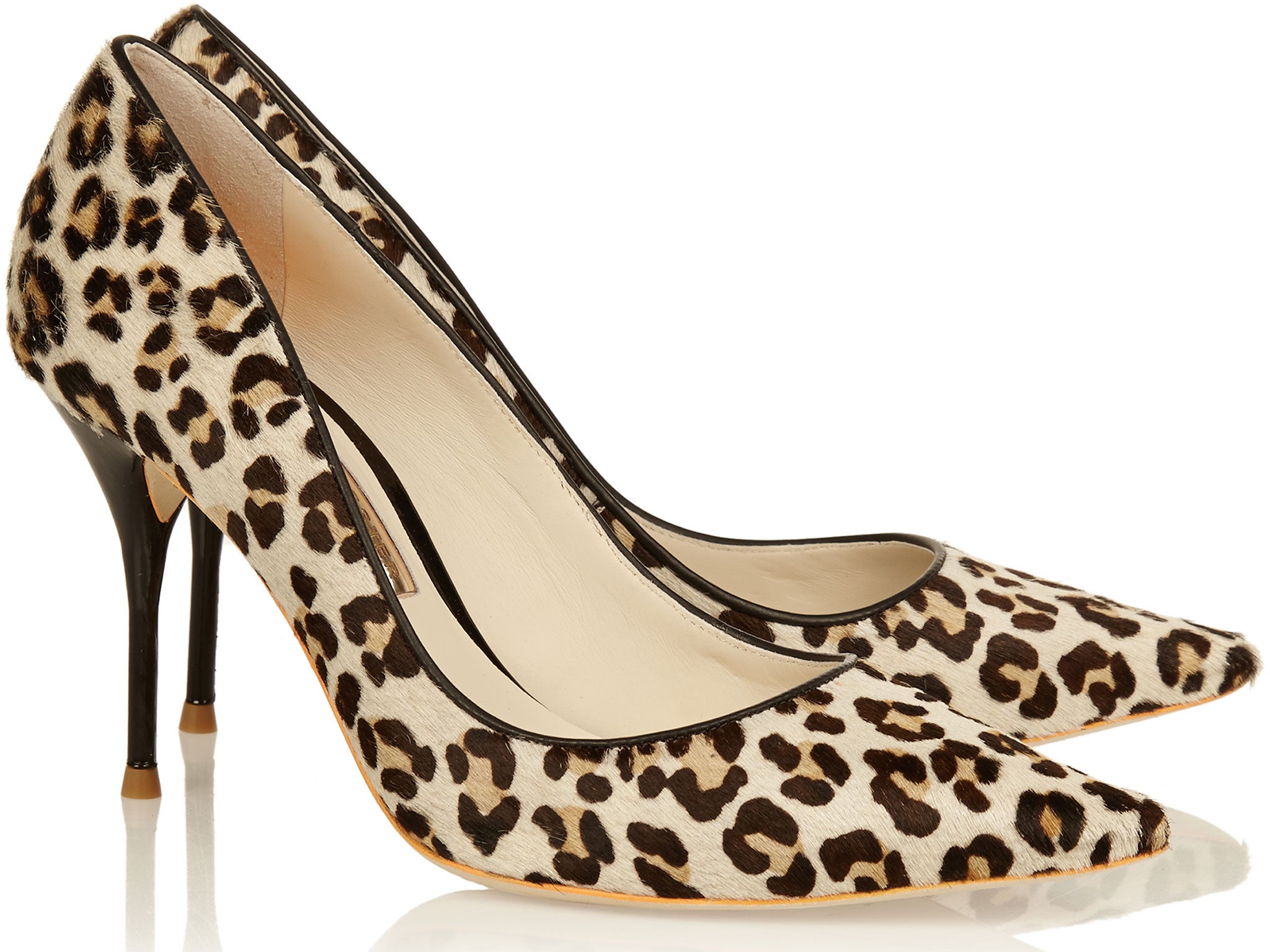 Sophia Webster's leopard print pumps for Net-A-Porter