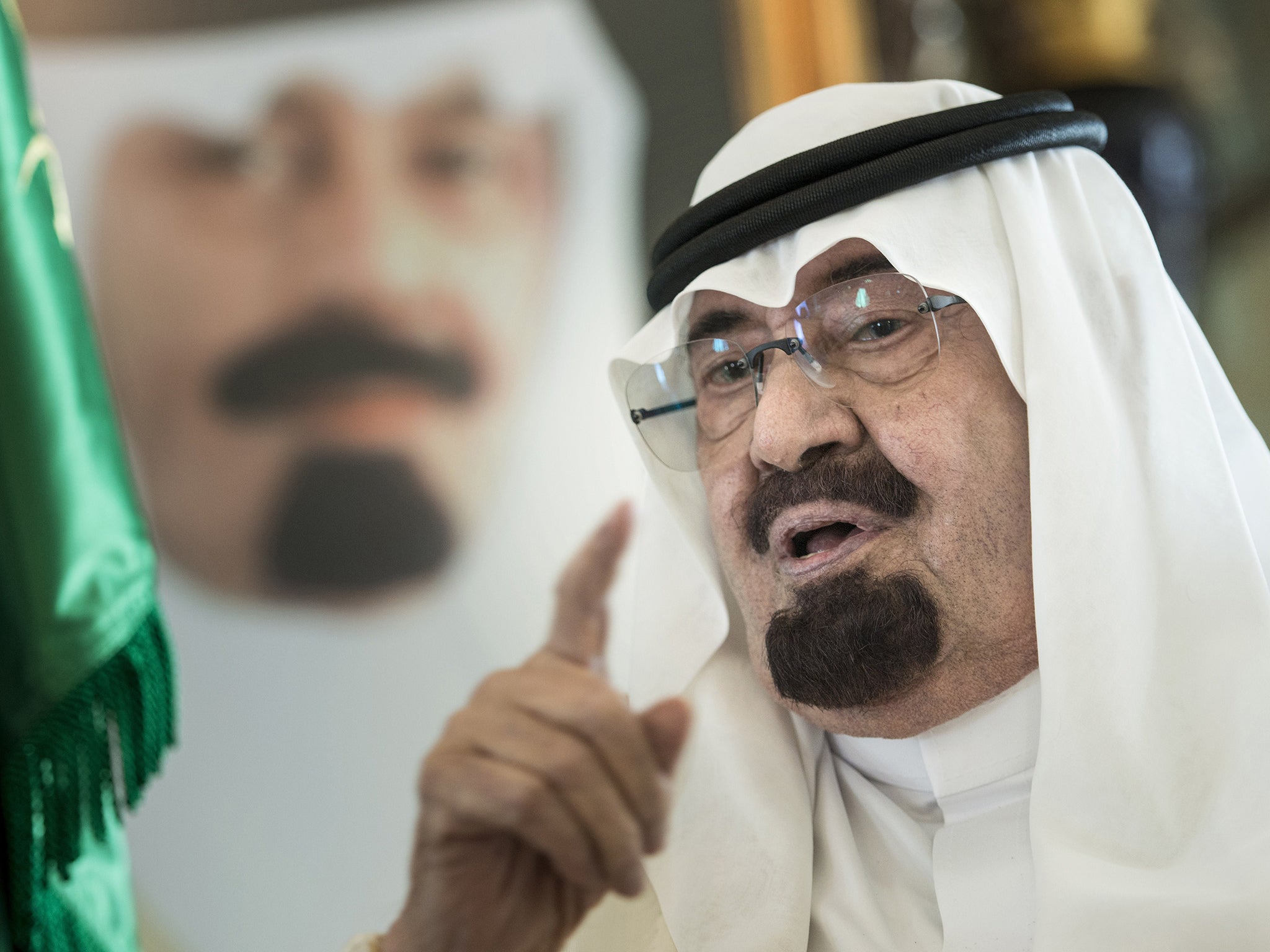 King Abdullah of Saudi Arabia