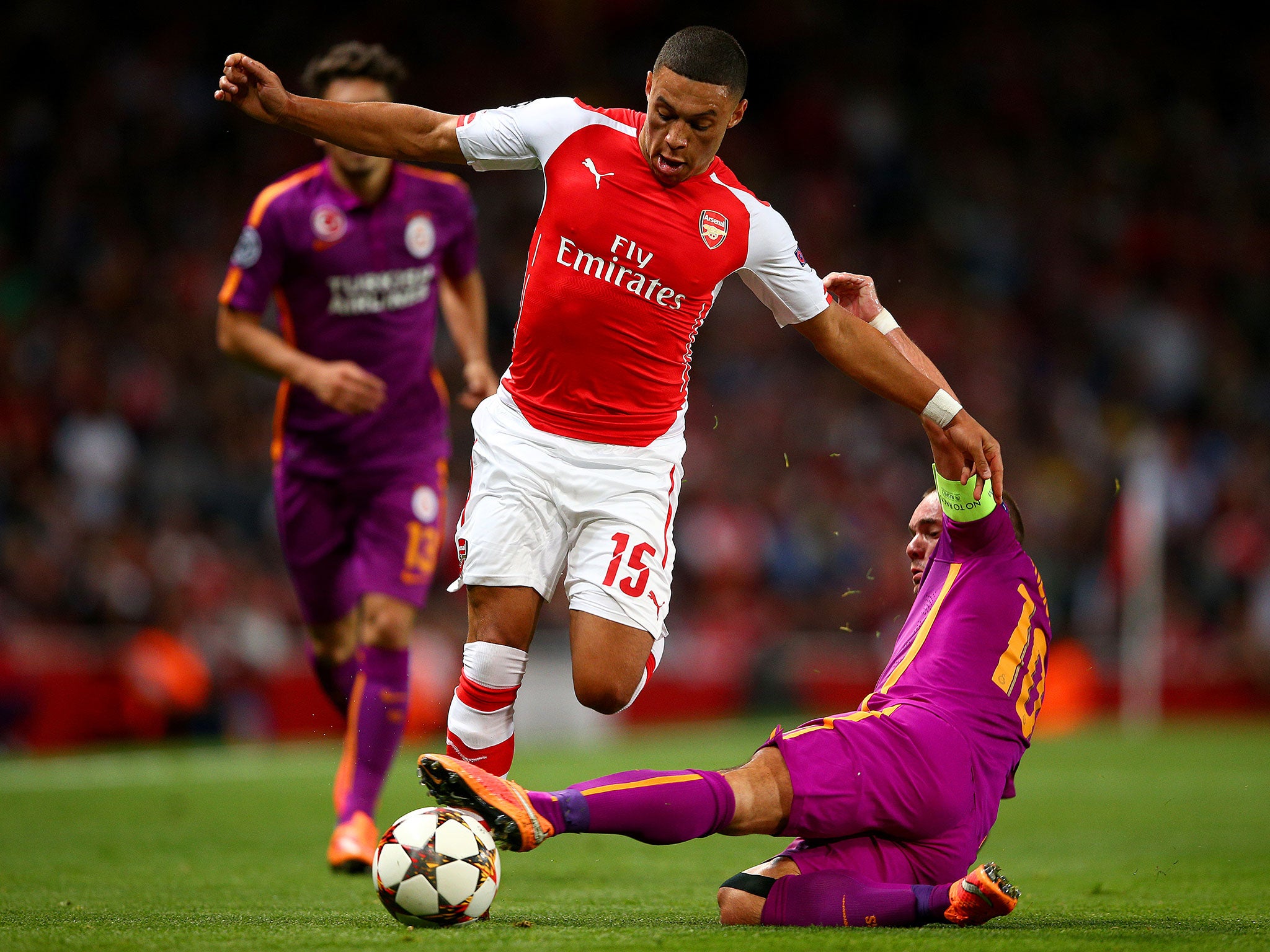 Oxlade-Chamberlain is also set for a bigger role because of injuries