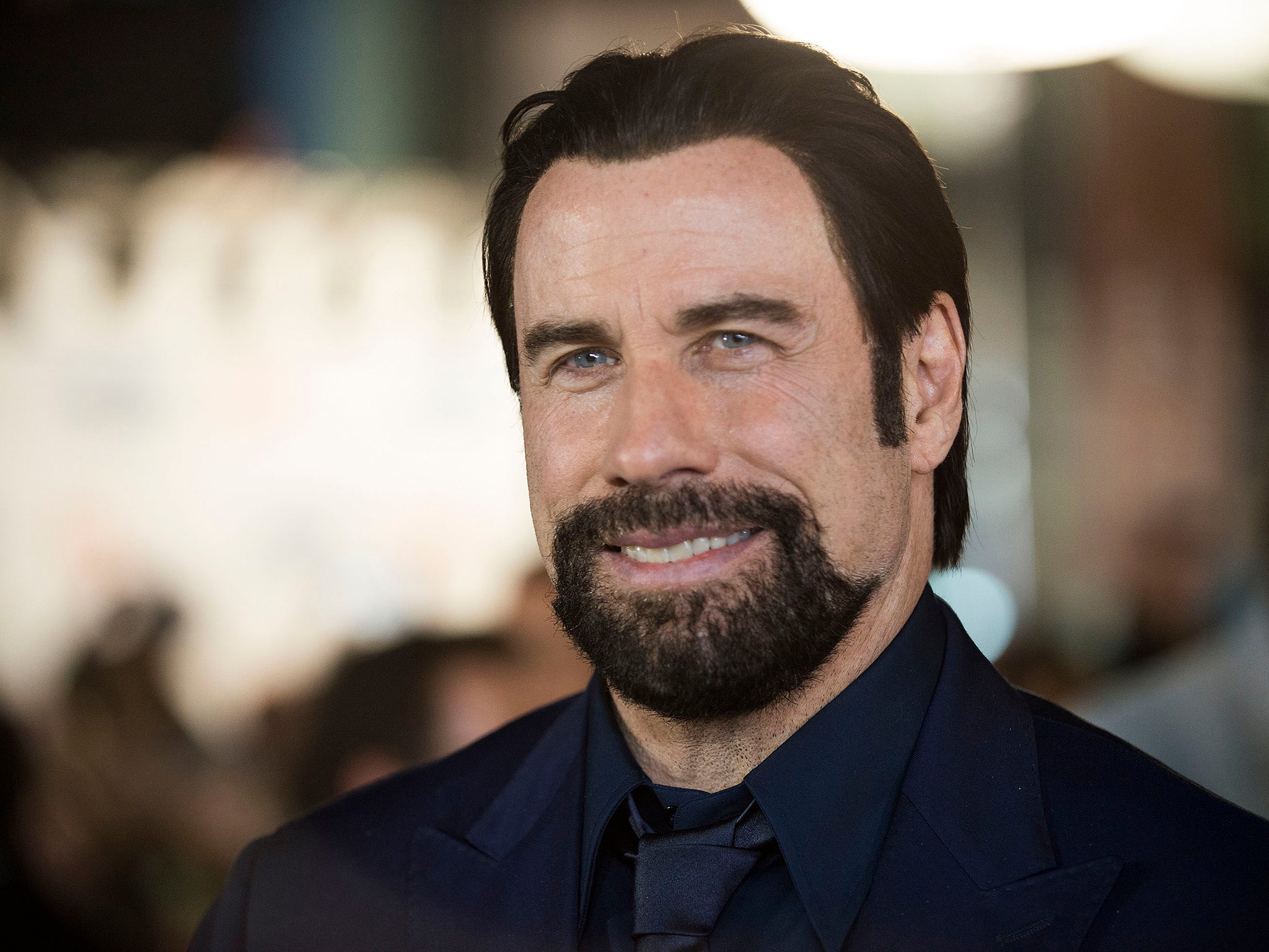 Actor John Travolta at the premiere of "The Forger" at Roy Thomson Hall during the 2014 Toronto International Film Festival (Photo by Arthur Mola/Invision/AP)