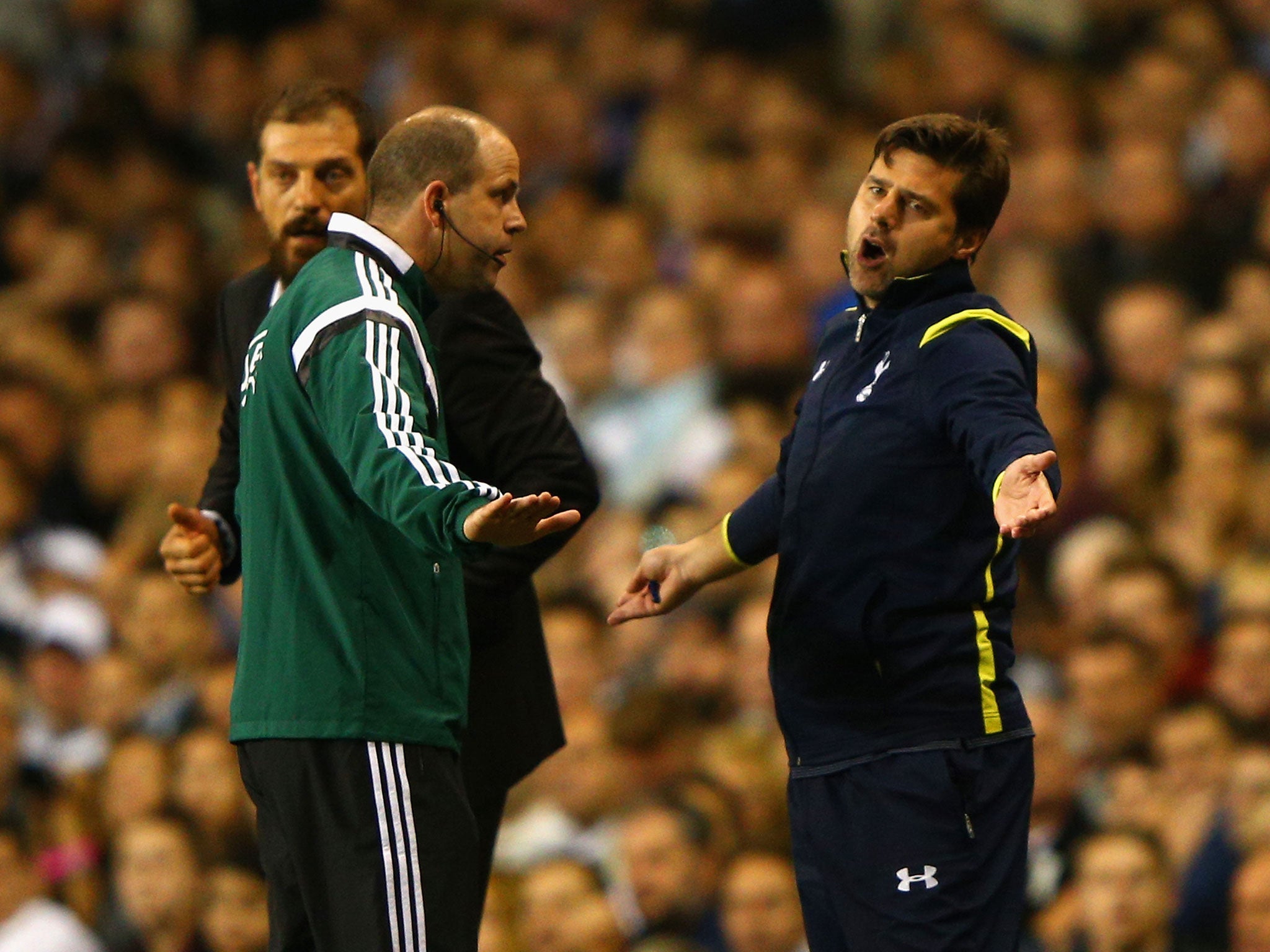 Mauricio Pochettino complains about the penalty given against Spurs