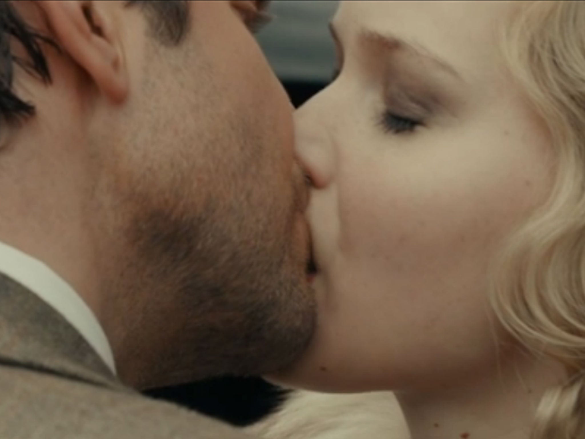 Jennifer Lawrence and Bradley Cooper in Serena