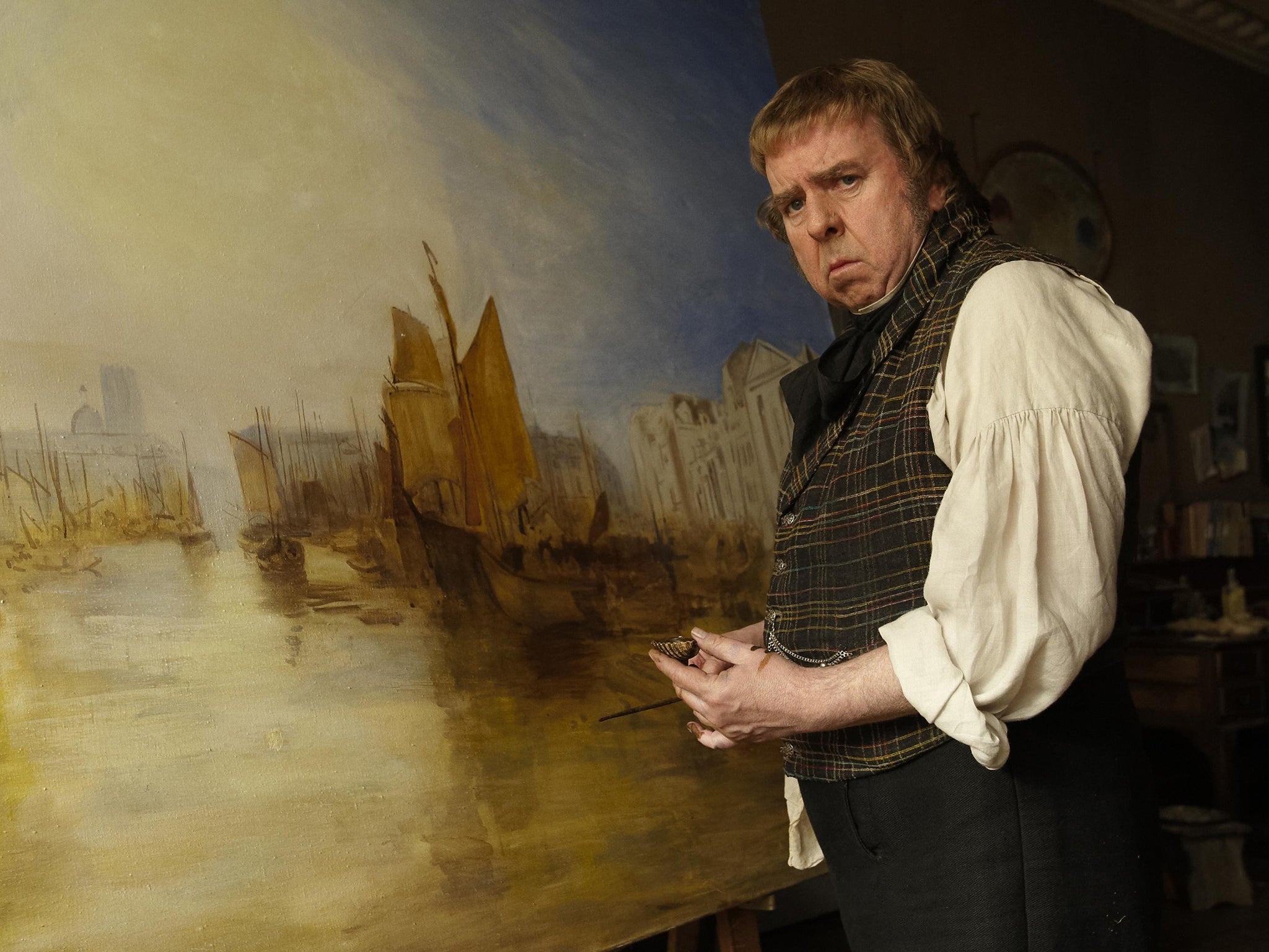 Timothy Spall as JMW Turner in Mike Leigh's Mr Turner