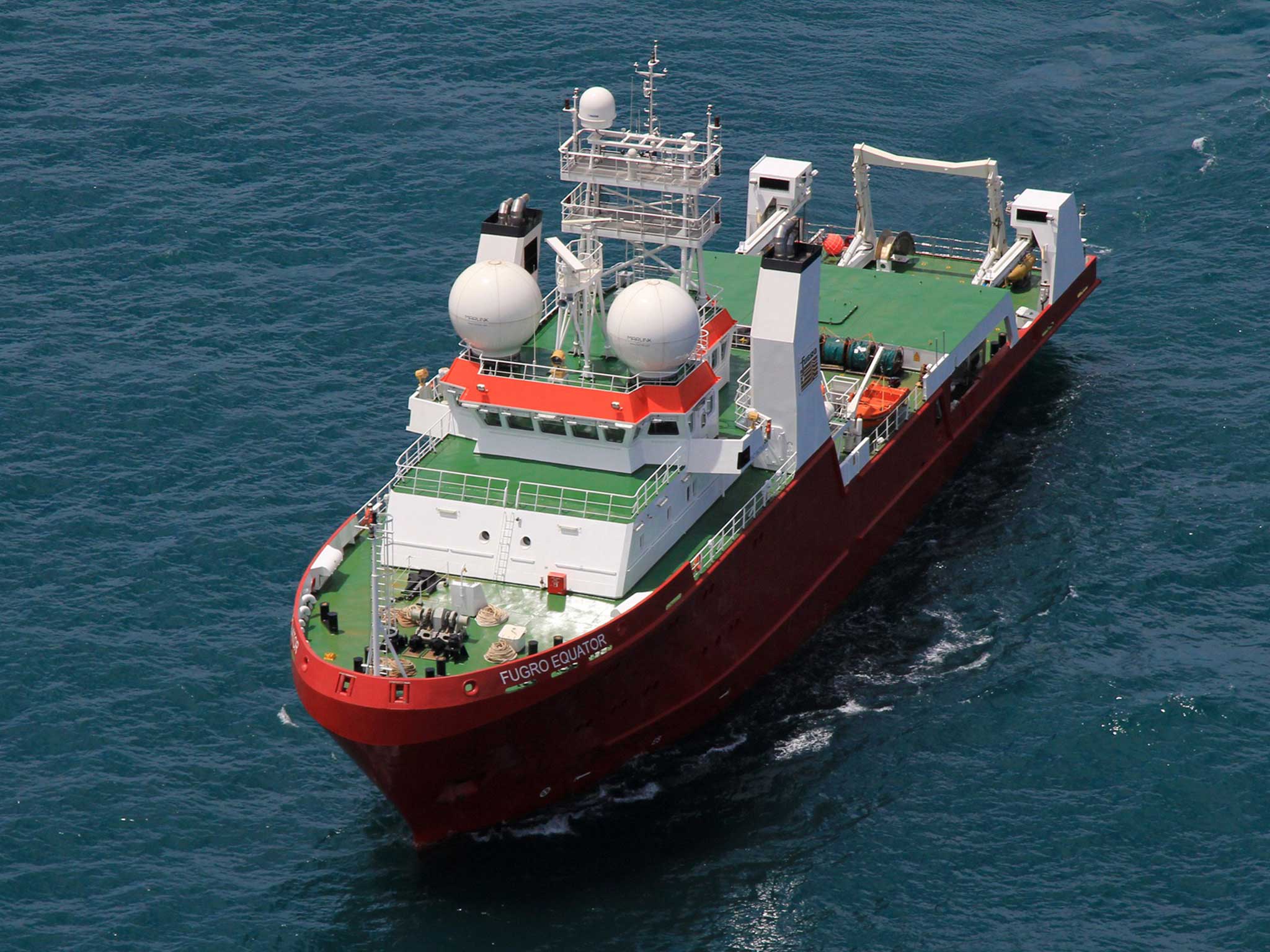 Australian-contracted survey ship M/V Fugro Equator