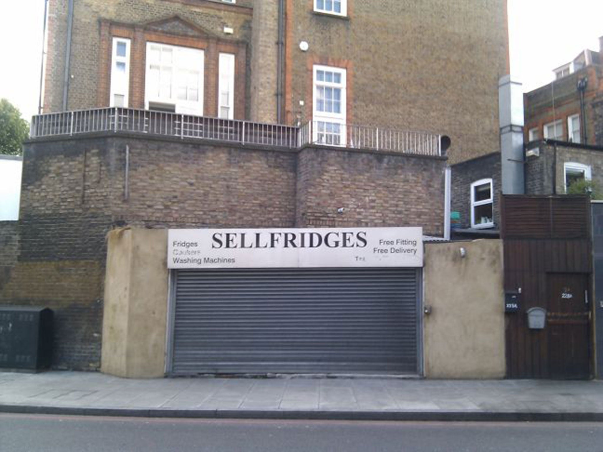 5. Genuine shop names:
Sell Fridges (closed last year), in Stoke Newington, London