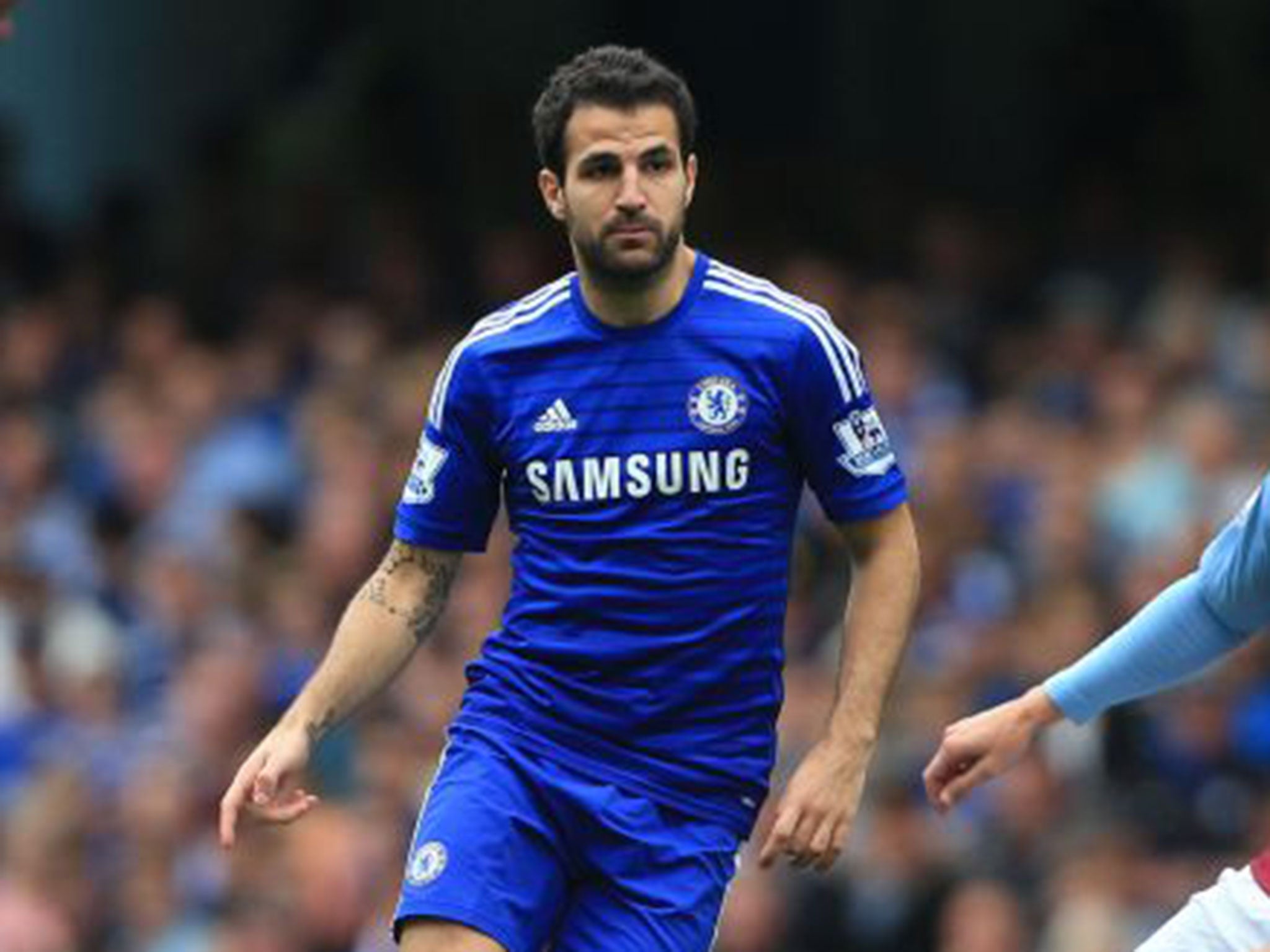 Midfielder Cesc Fabregas