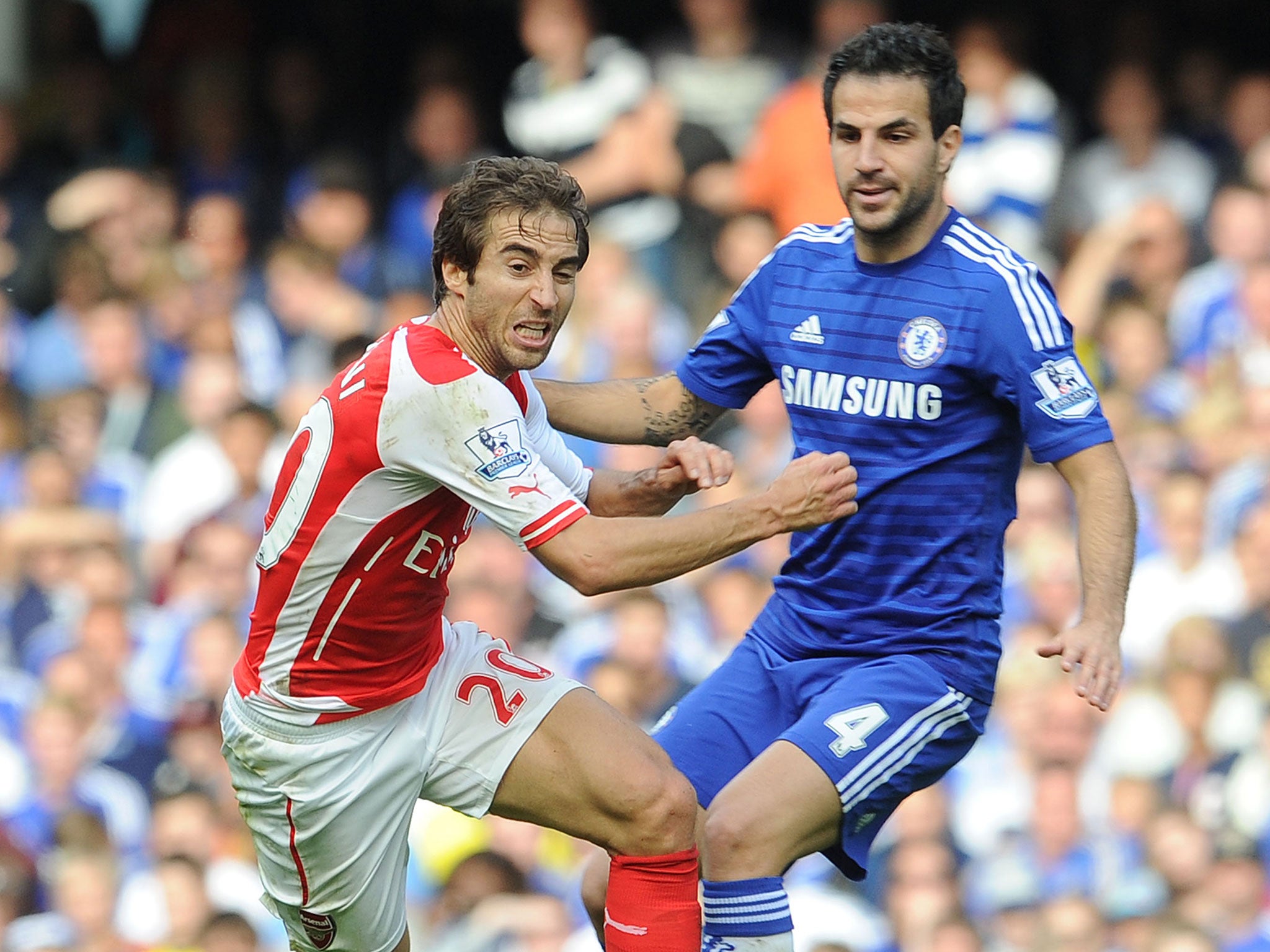 Cesc Fabregas was man of the match