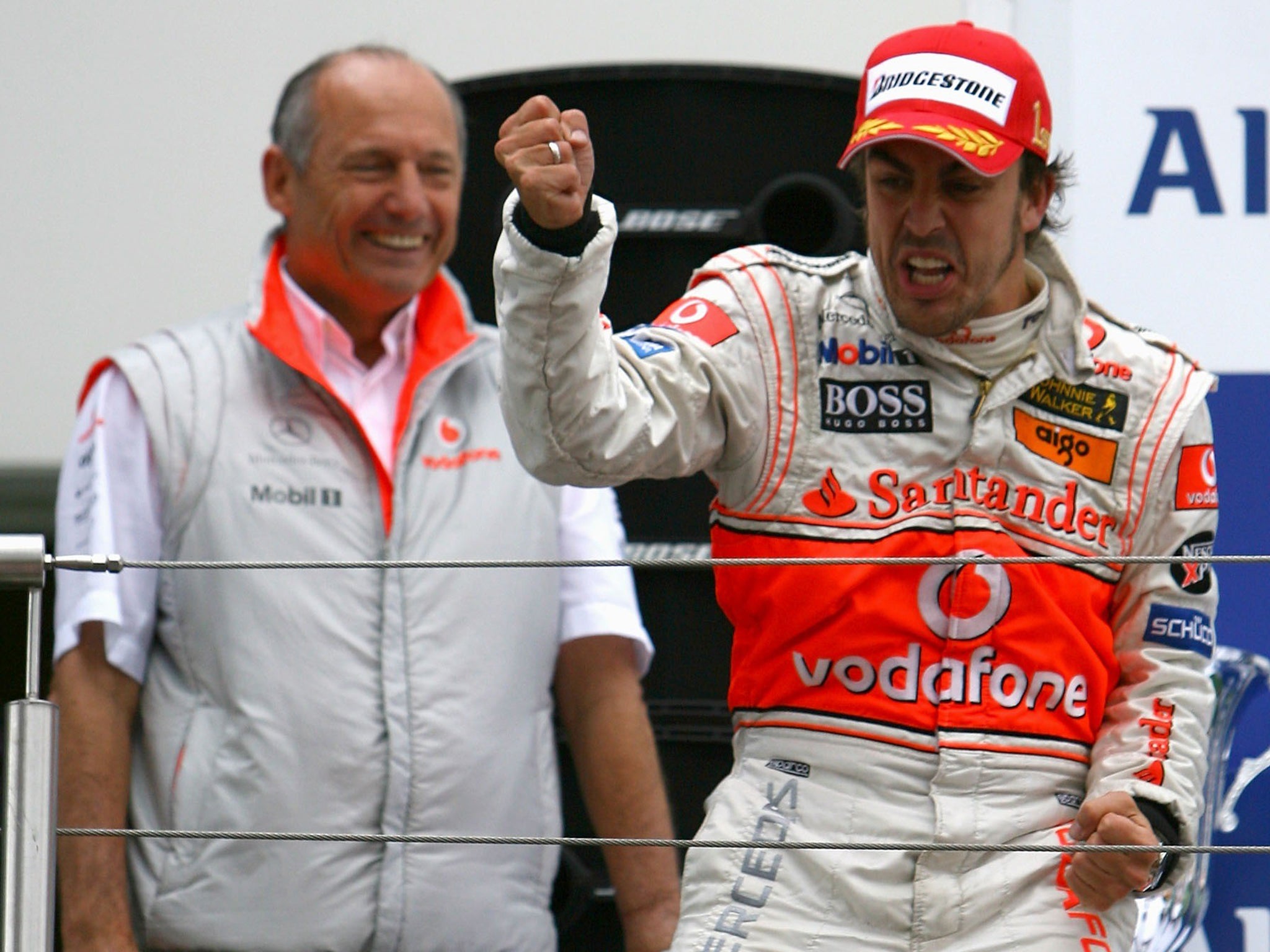 Fernando Alonso was at McLaren in 2007