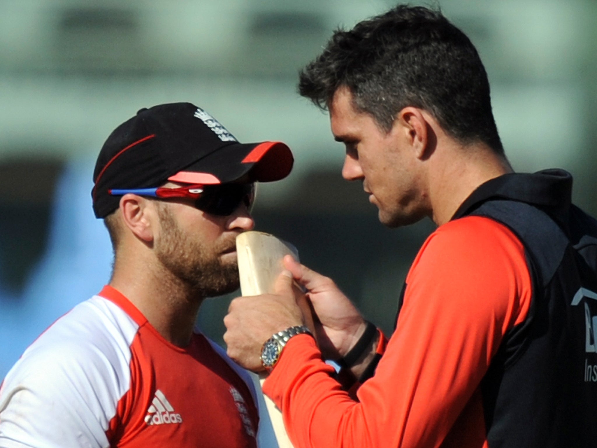 Matt Prior and Kevin Pietersen together in 2011