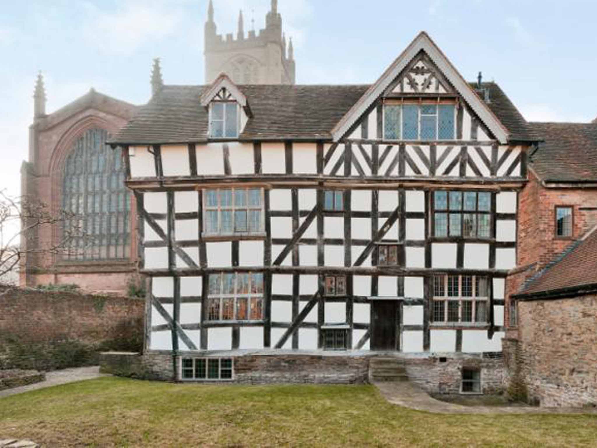 Four bedroom Grade I listed home in Church Walk, Ludlow, Shropshire on for £565,000 with Strutt & Parker.