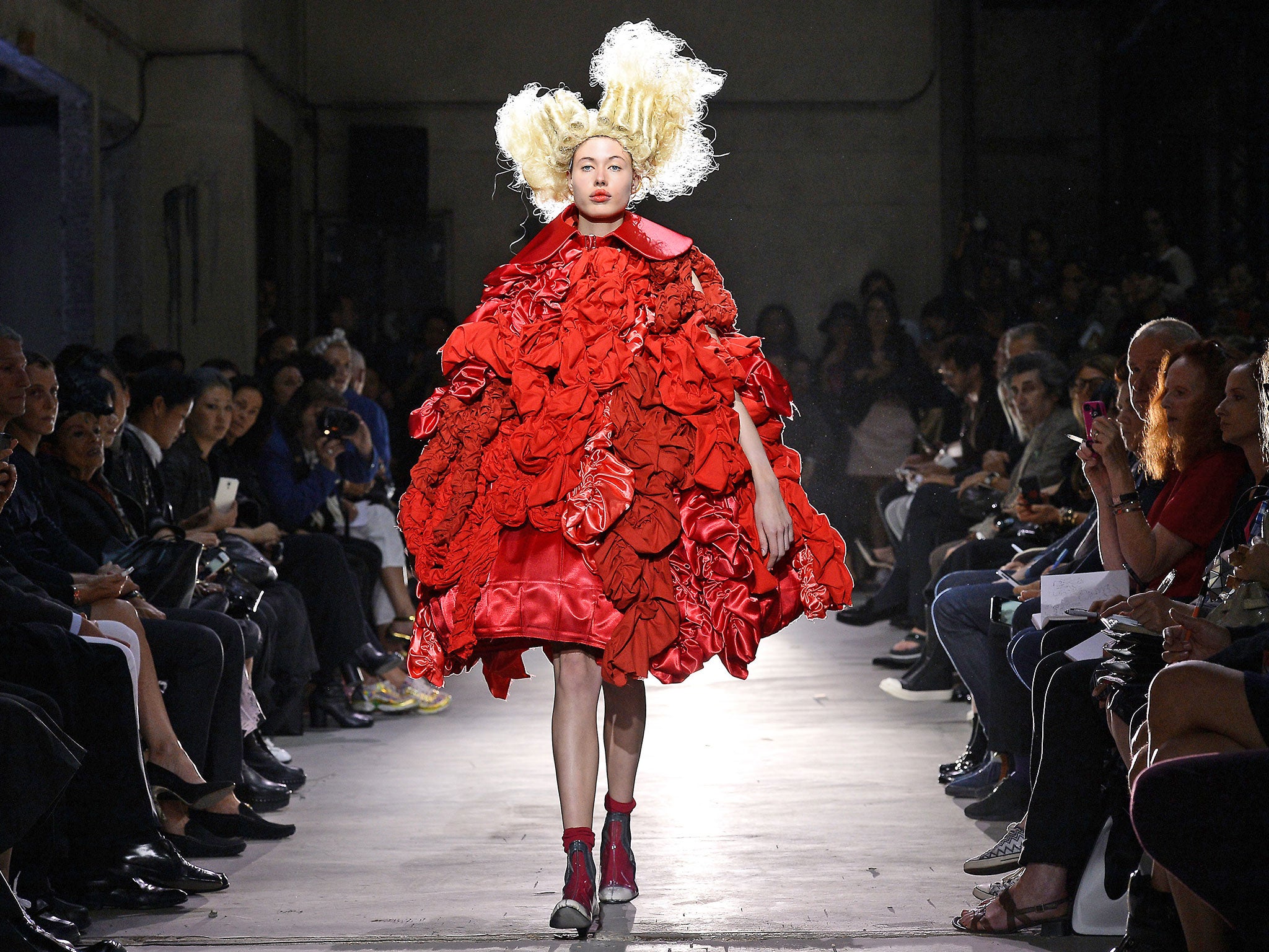 Comme des Garçons spring/summer 2015 show