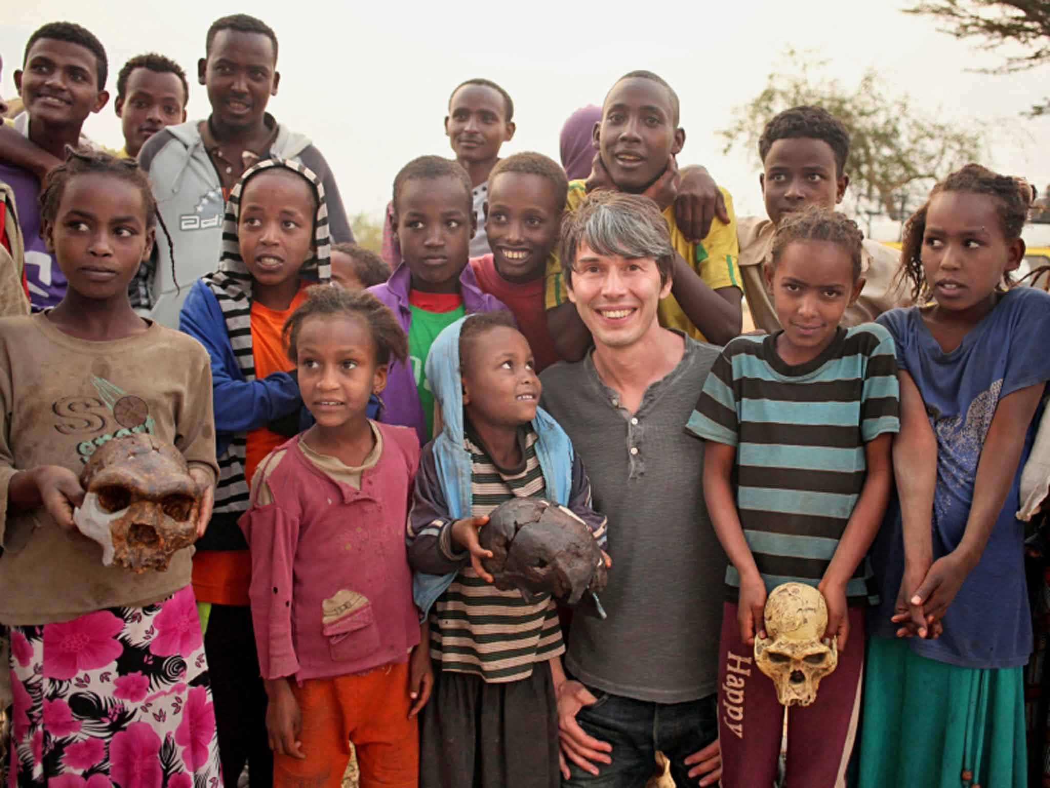 Man of the world: Brian Cox in 'Human Universe'