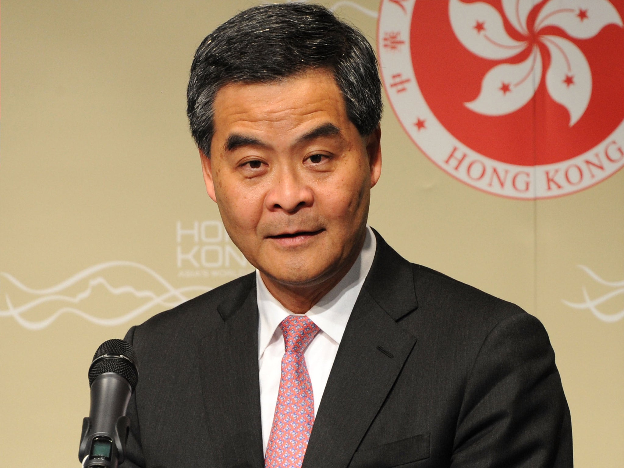 Leung Chun-ying, Hong Kong's chief executive