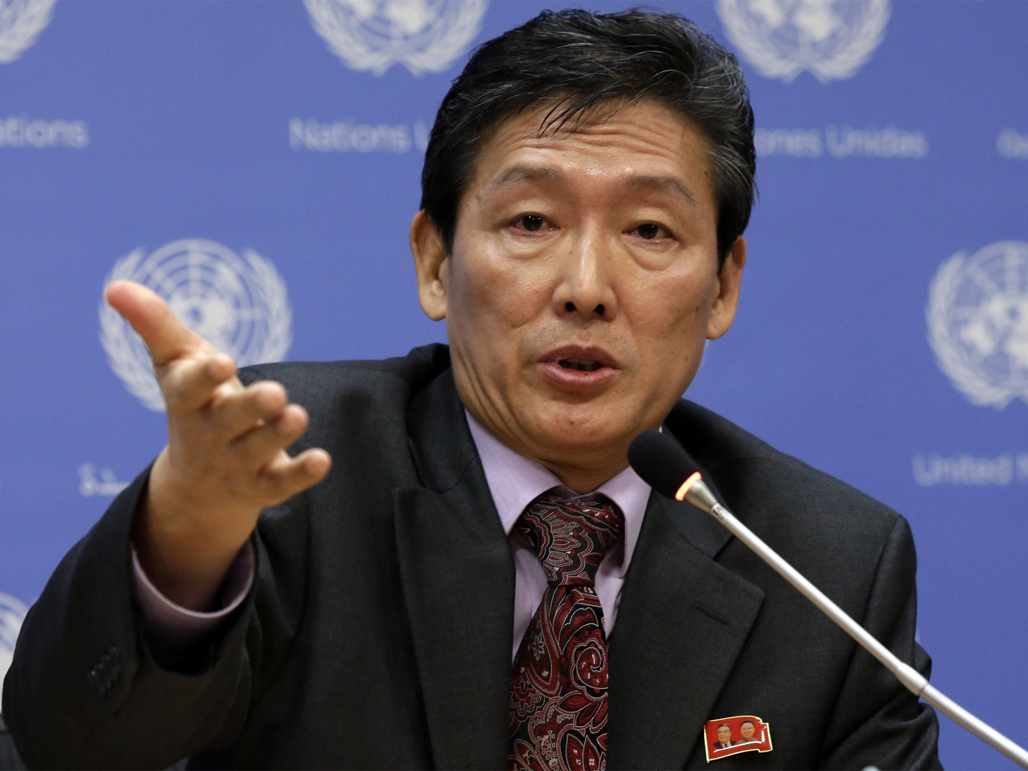 Ri Tong-il, North Korea’s deputy UN ambassador