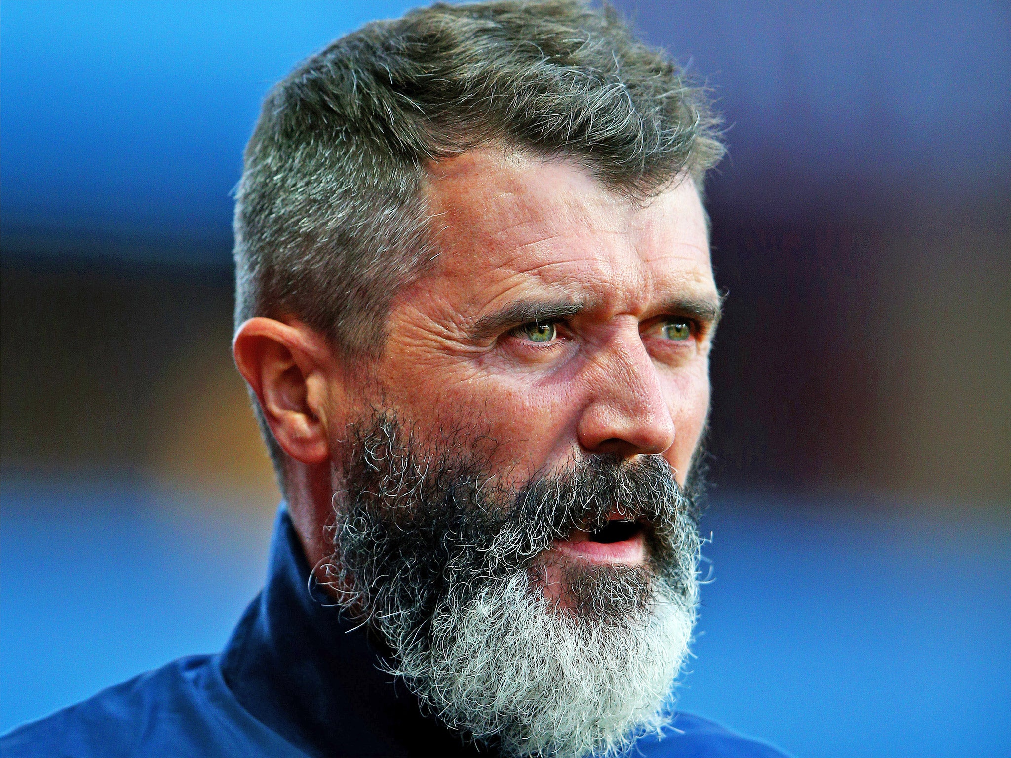 Roy Keane was ‘demanding on the pitch but off it he was a nice guy’ says Wayne Rooney (Getty)