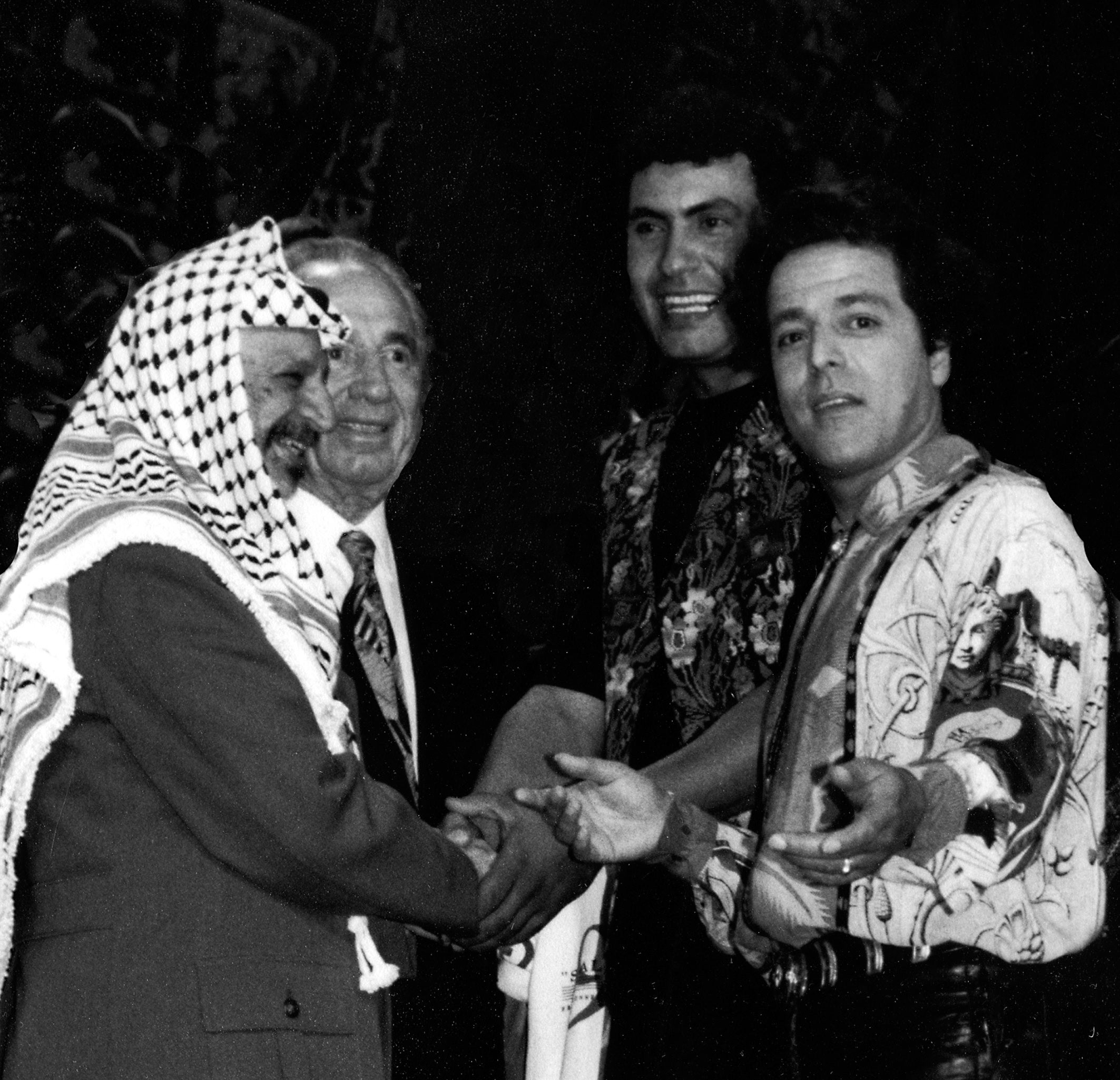 Gypsy King's Chico and Yasser Arafat