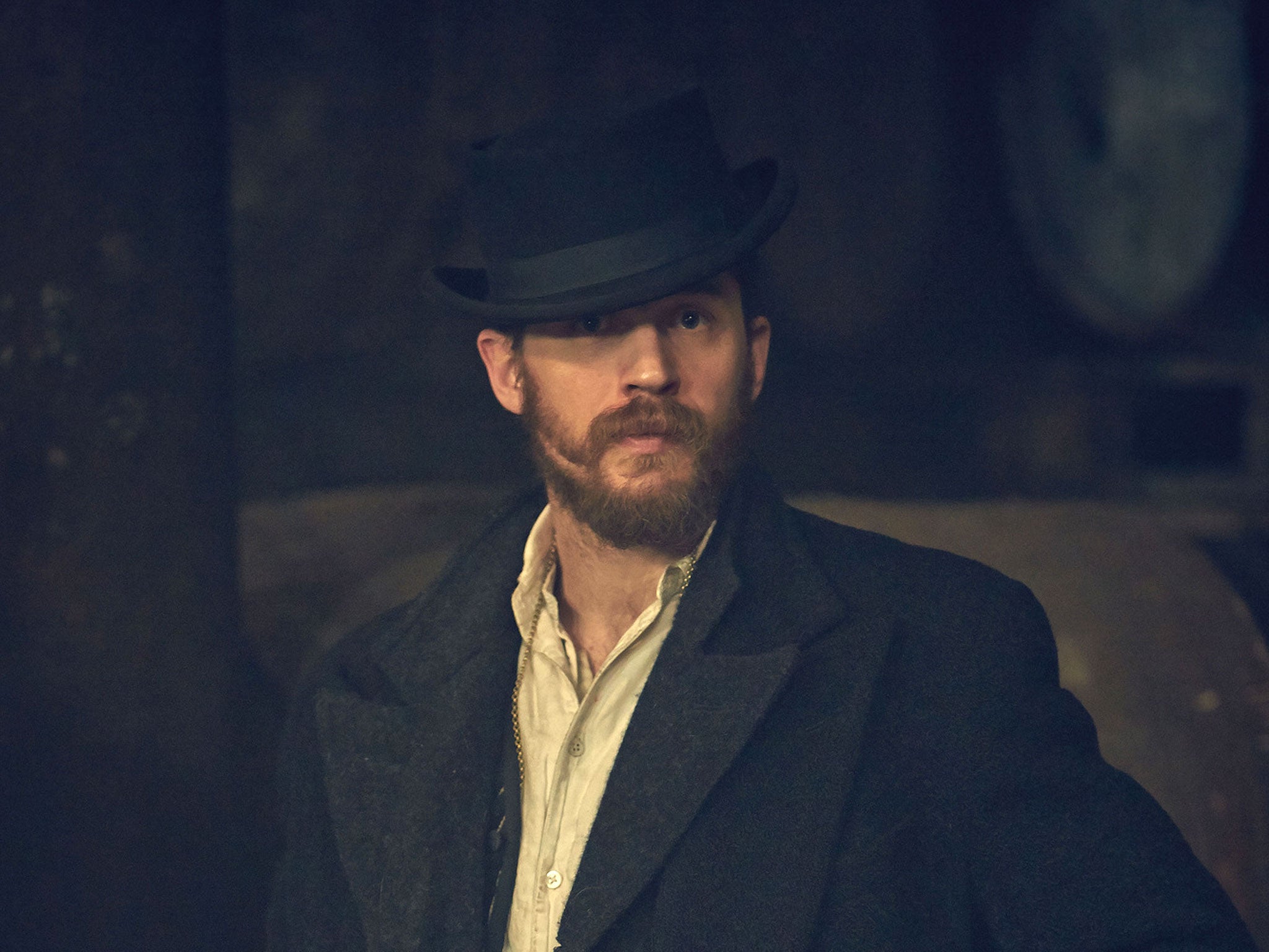 Tom Hardy as Alfie Solomons in series two of 'Peaky Blinders'