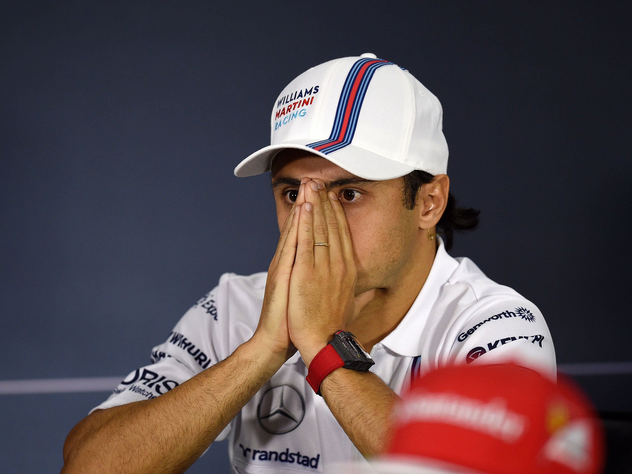 Felipe Massa during the drivers' press conference for the Russian Grand Prix