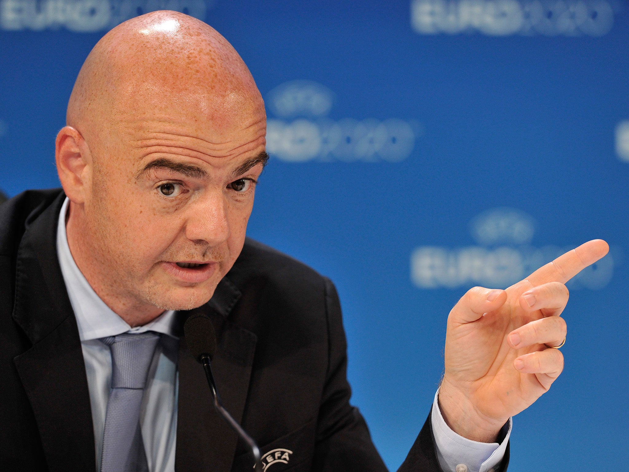 Uefa general secretary Gianni Infantino