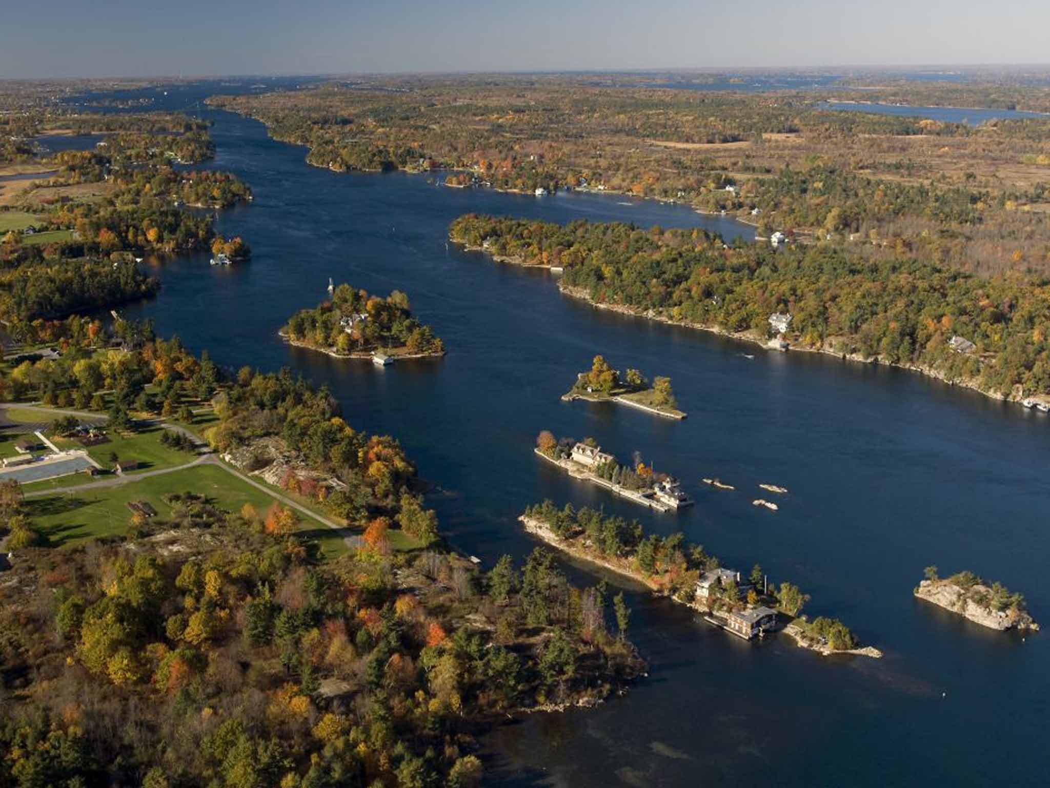 Autumn colour: New York's Thousand Islands