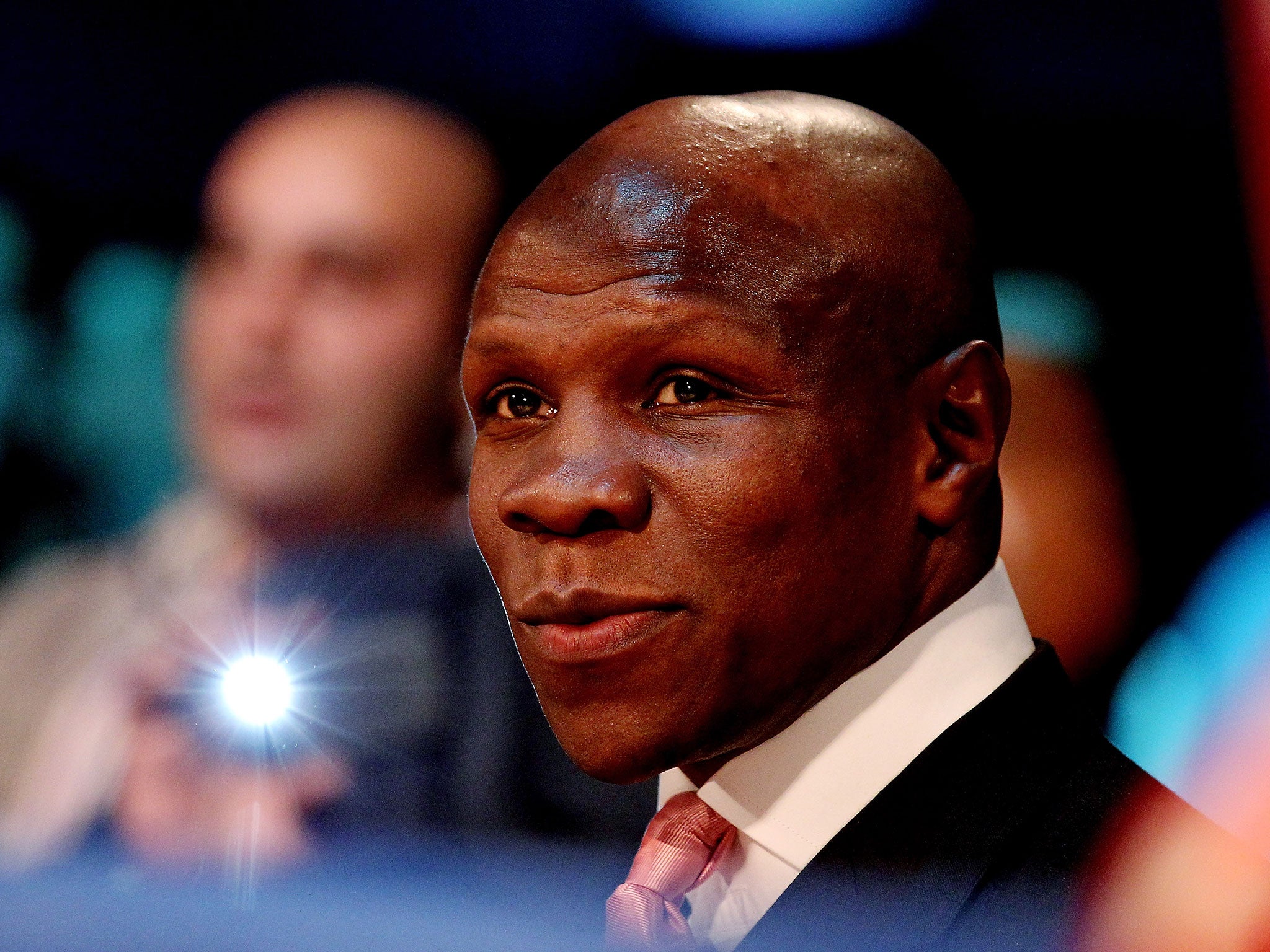 Eubank Sr acts as his eldest son's manager, mentor and minder