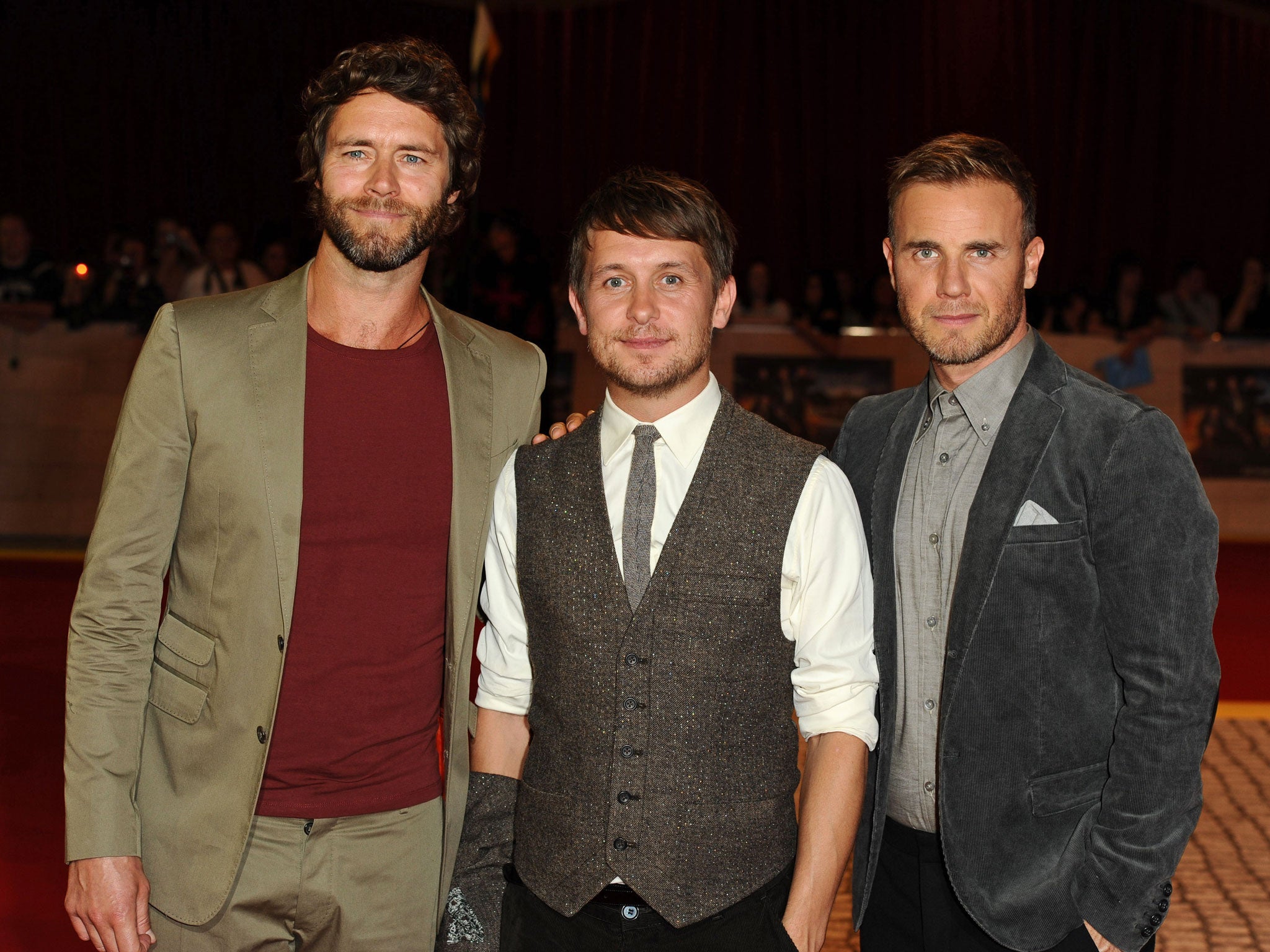 And then there were three: Howard Donald, Mark Owen and Gary Barlow