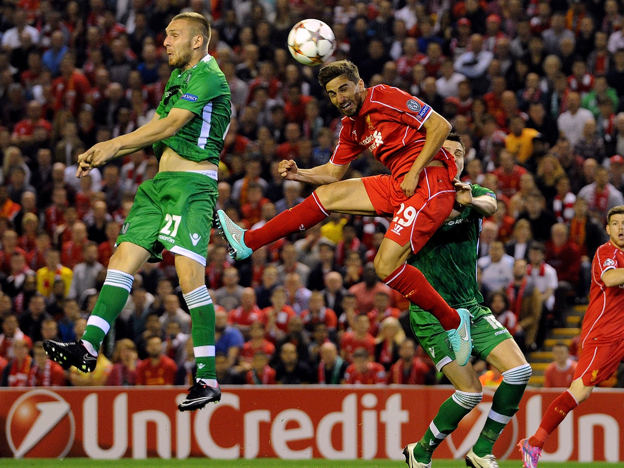 Fabio Borini has made three appearances this season