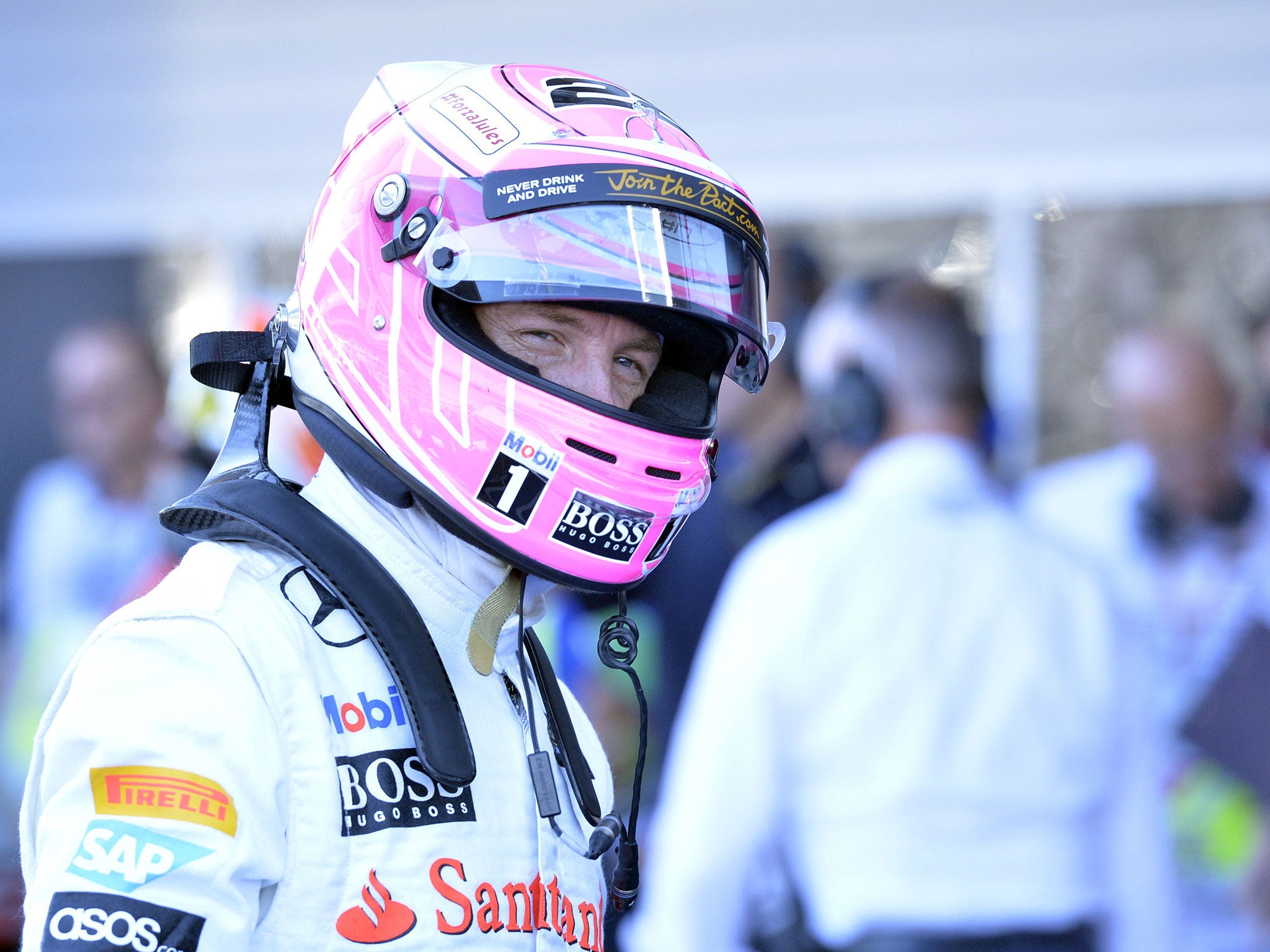 Jenson Button has had a disappointing year with McLaren