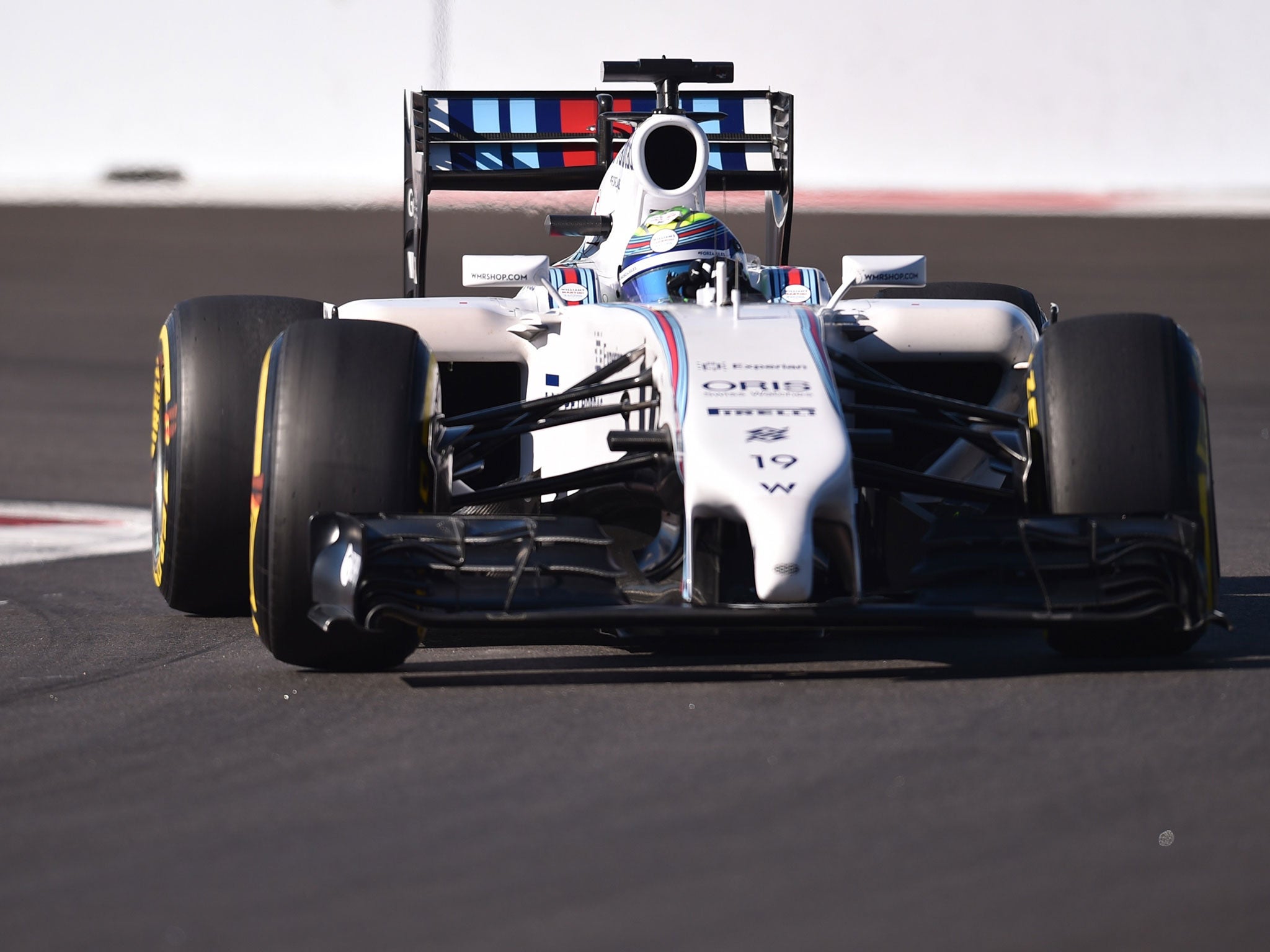 Felipe Massa in action at Sochi