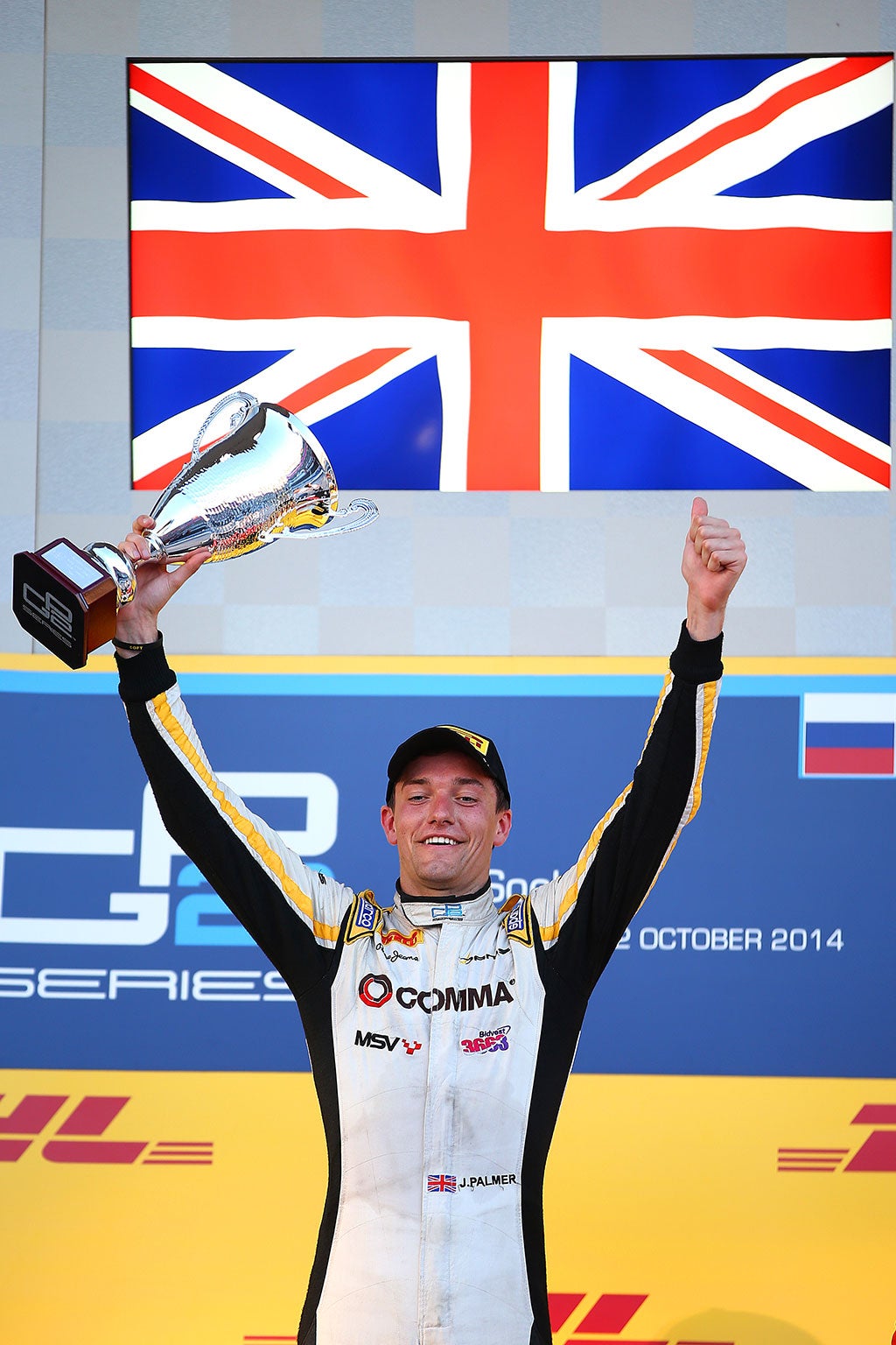 Jolyon Palmer wins the GP2 championship