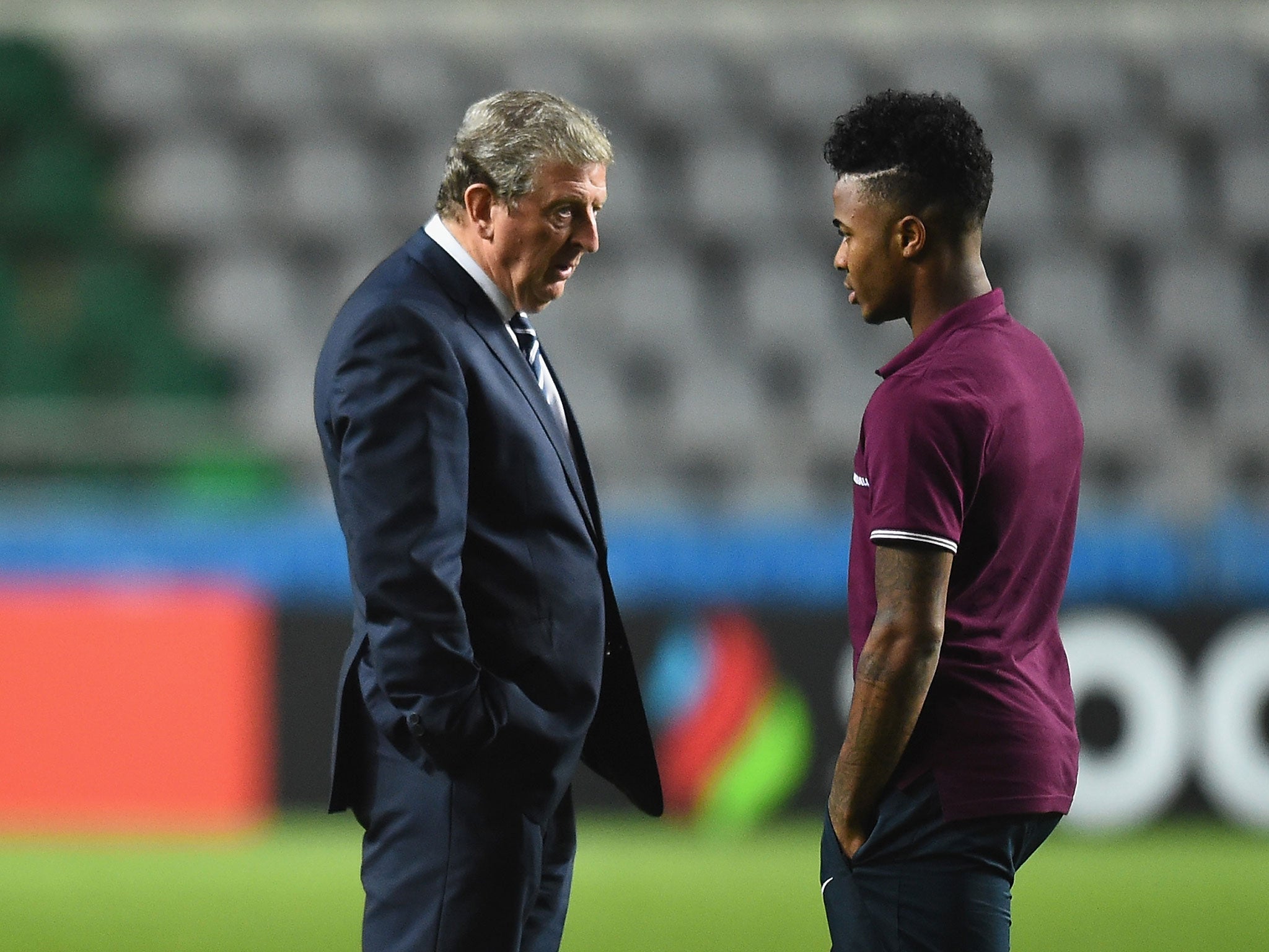 Roy Hodgson has come under fire for his handling of Raheem Sterling