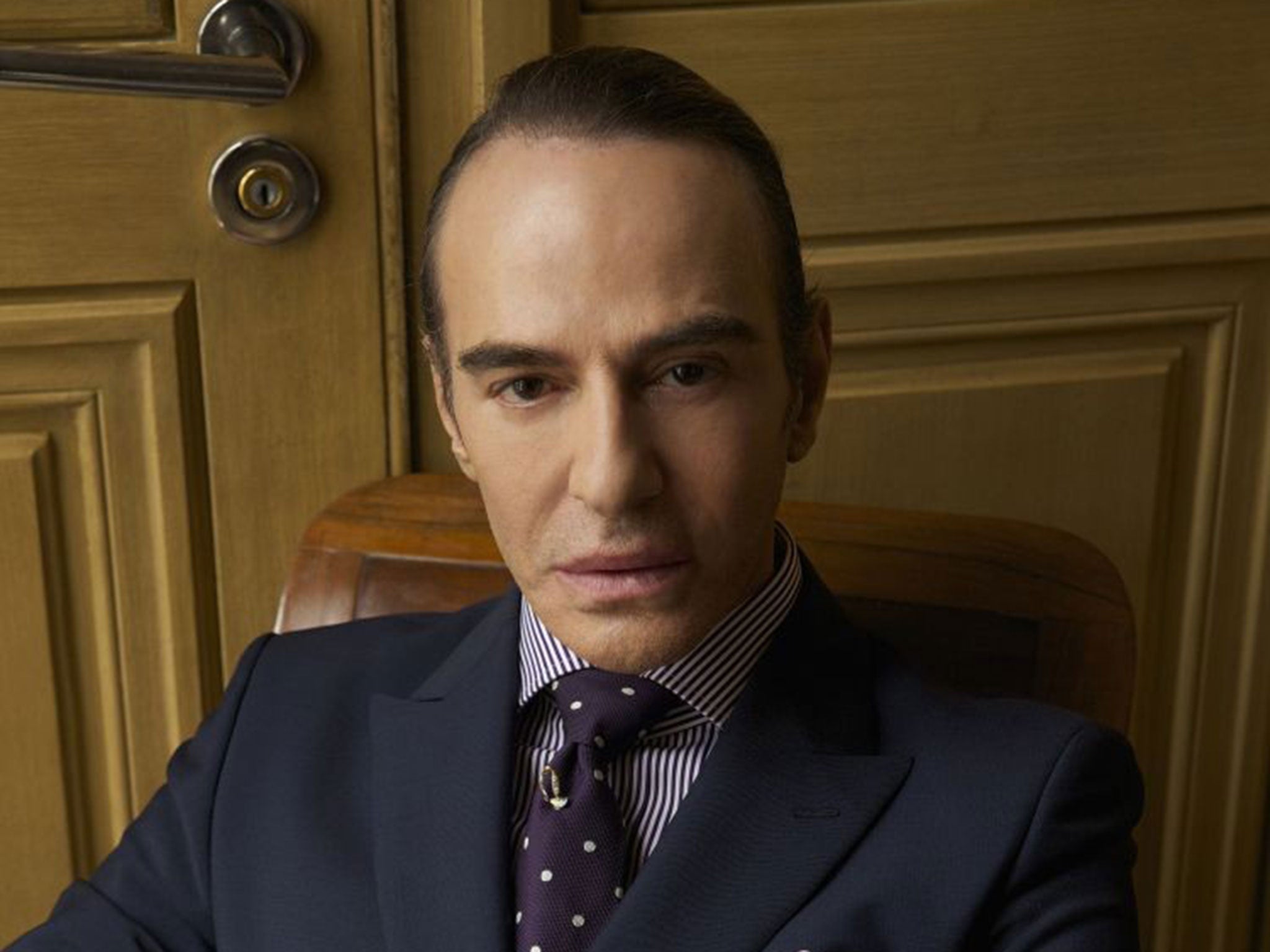 John Galliano, shot by Patrick Demarchelier