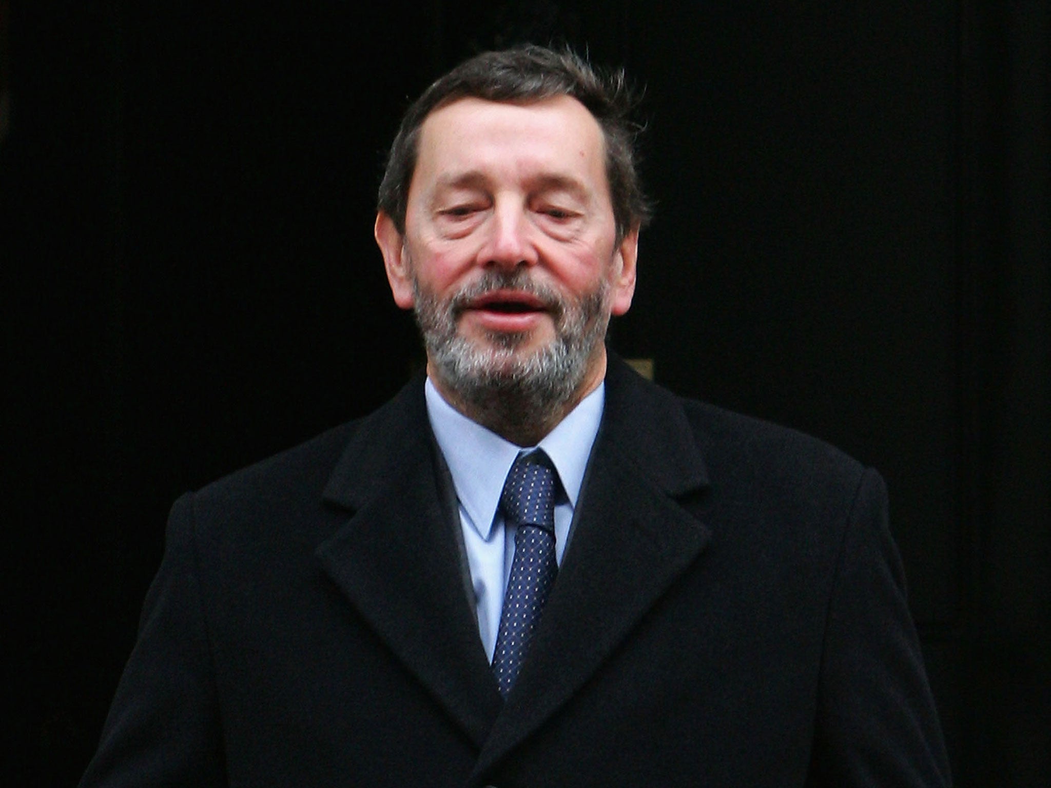 Former Home Secretary David Blunkett