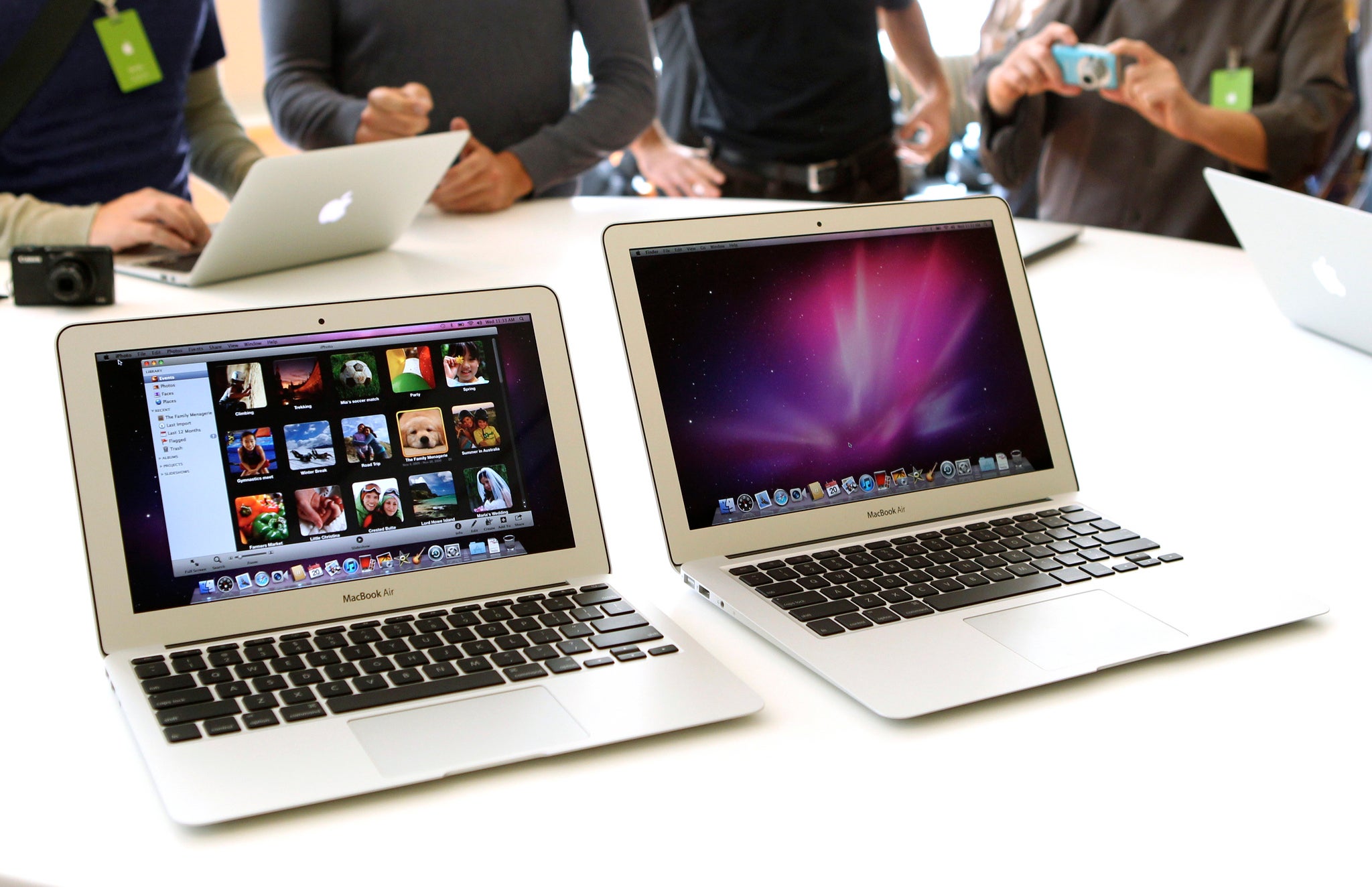 The 11- and 13-inch MacBook Air were unveiled back in October 2010.