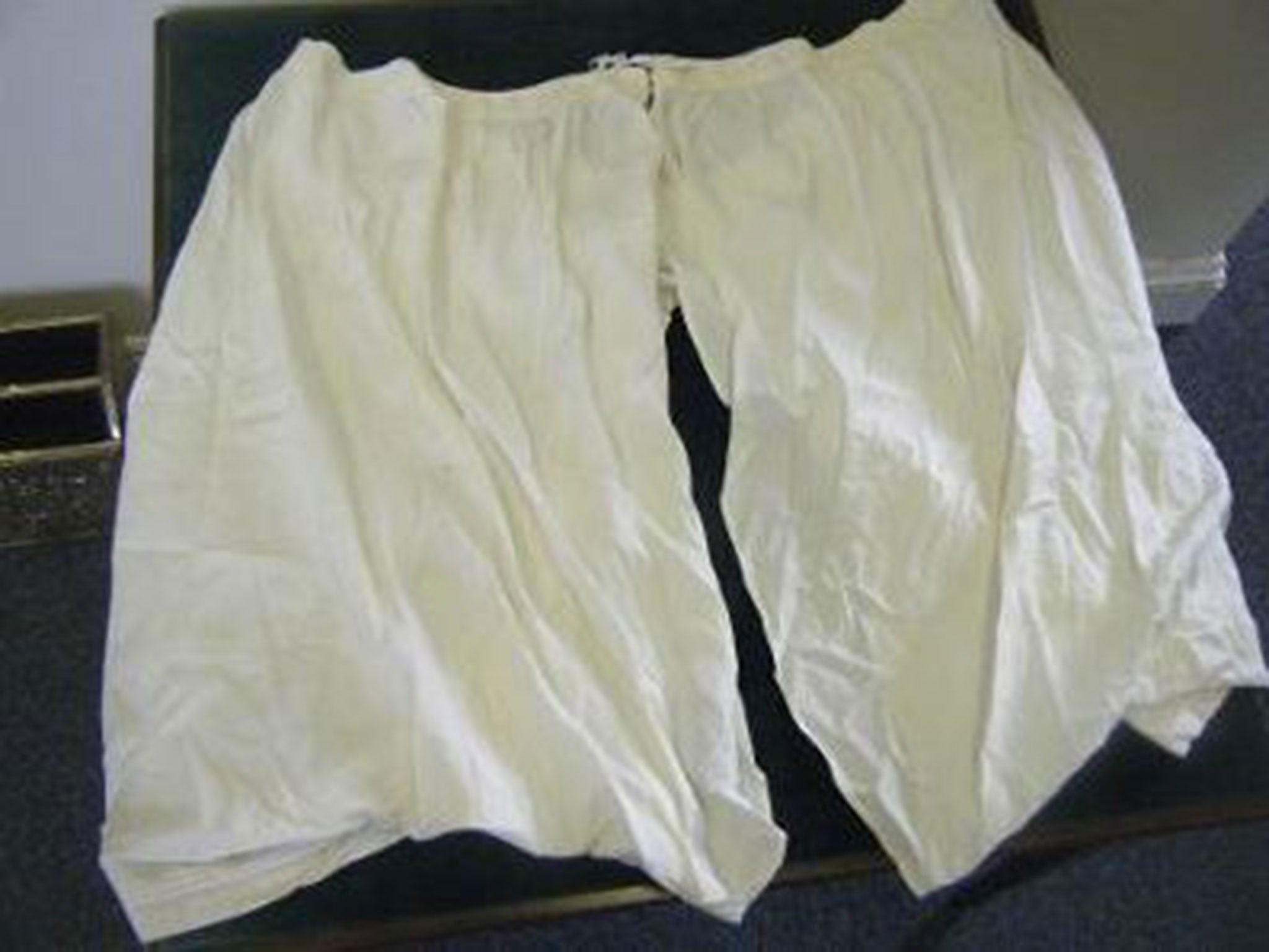 Queen Victoria's 52-inch bloomers sold for £6,200