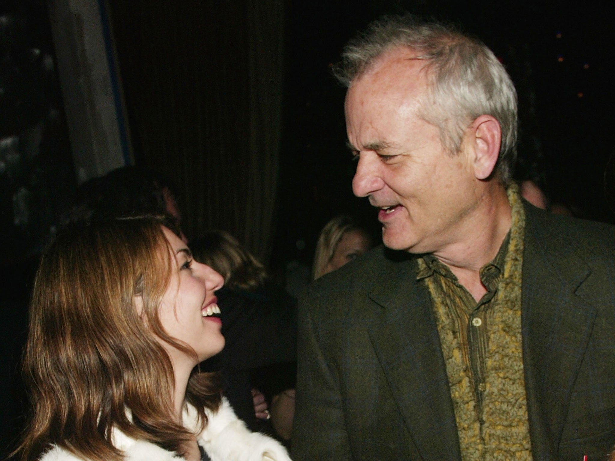 Bill Murray and Sofia Coppola pictured in 2004