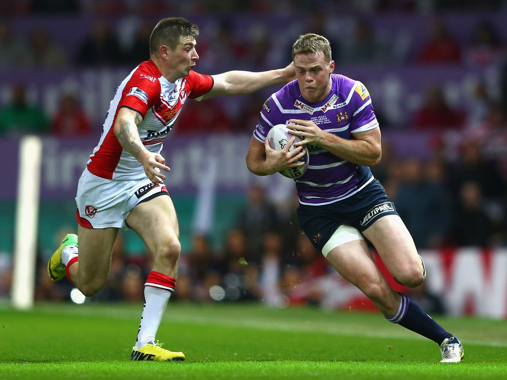 Wigan Warriors wing Joe Burgess