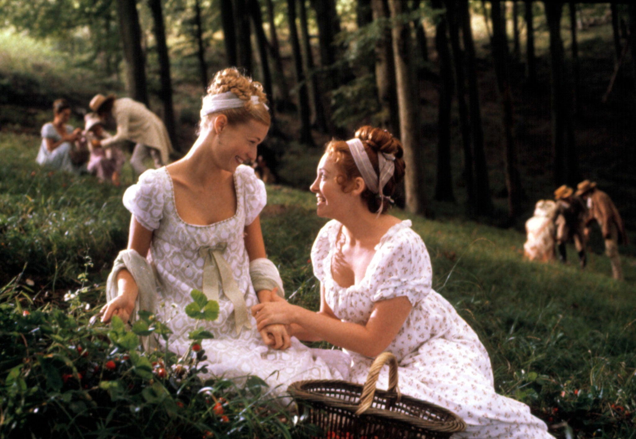 Reimagined: Gwyneth Paltrow and Toni Collette in the film adaptation of Jane Austen's Emma