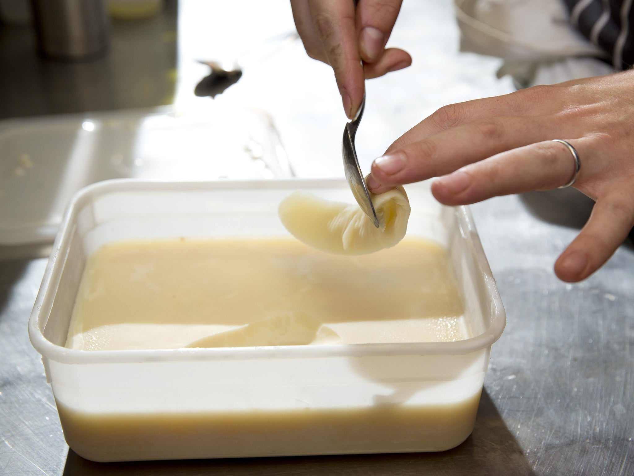 The fatty, gamey-tasting sludge can be spread on toast or used to make ultra-crisp roast potatoes (Teri Pengilley)