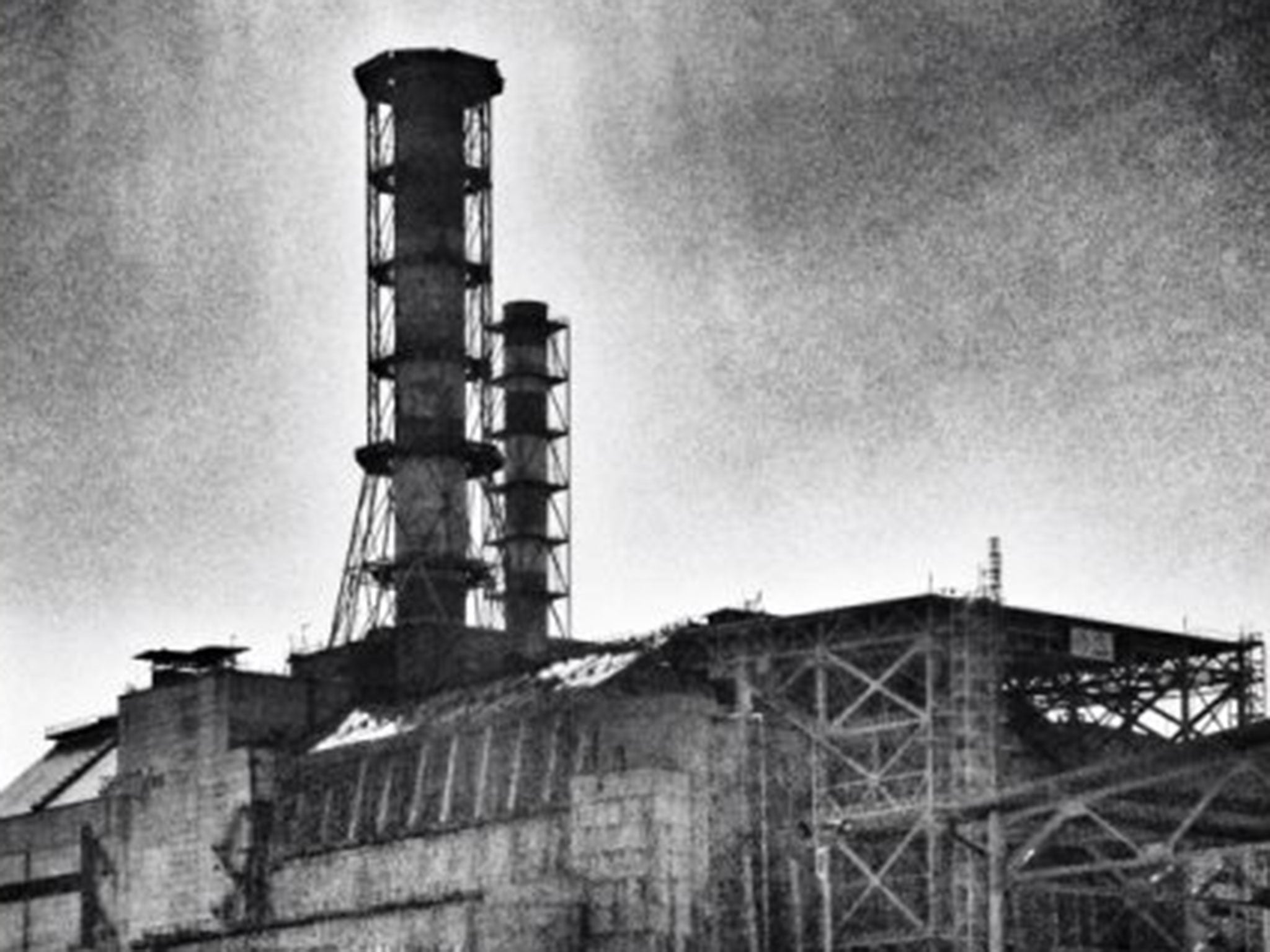 Grim reminder: One of Chernobyl's reactors