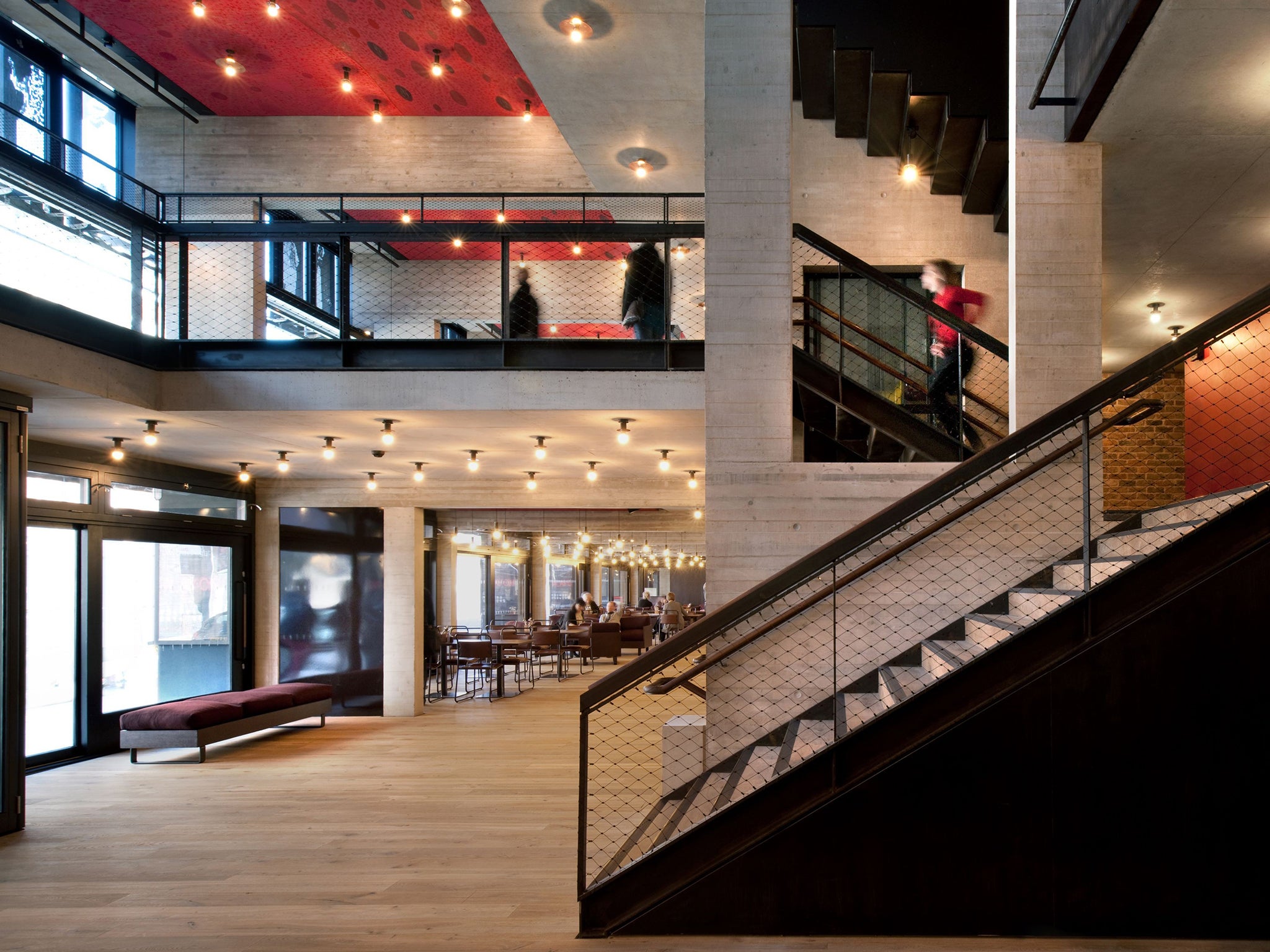 The interior of the Everyman Theatre in Liverpool