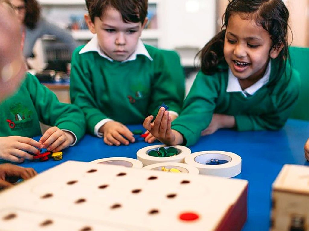 Italy’s Primo playset wordlessly teaches the logical foundation of computer programming and aims to enhance children’s creativity