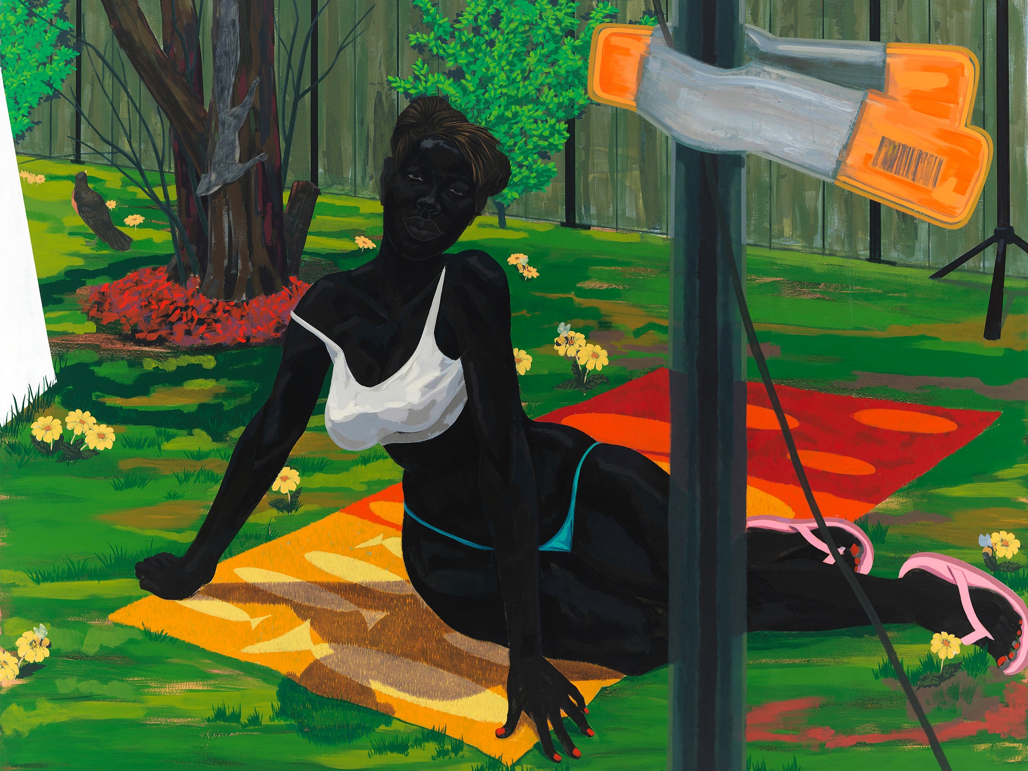 'Untitled (Beach Towel)', 2014. Image provided by David Zwirner, London