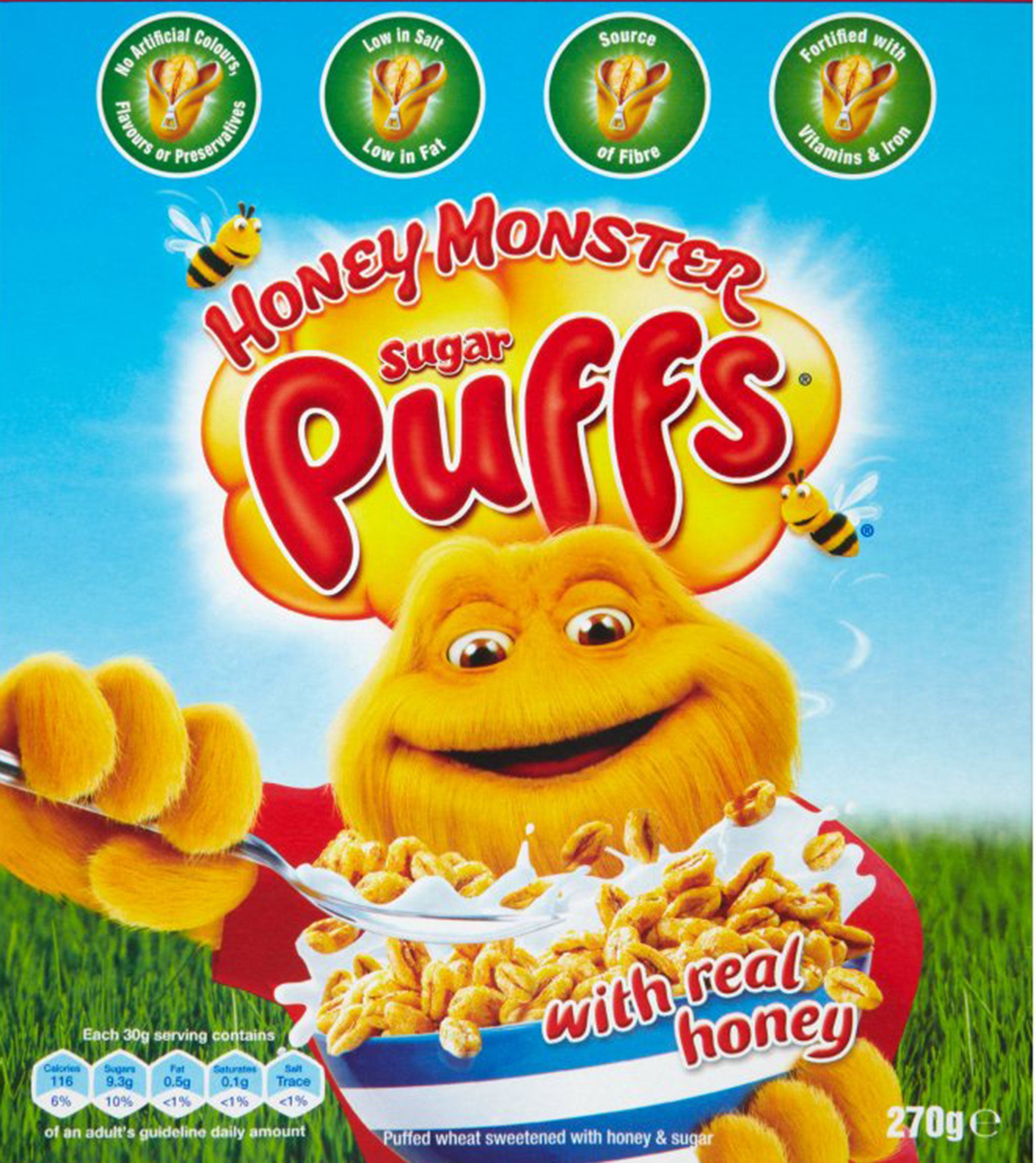 Sugar Puffs (pictured before its name change)