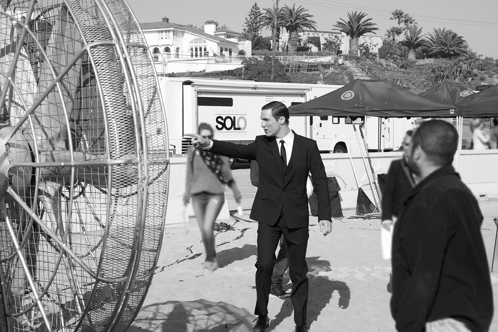 Fine tailoring: McConaughey on the Dolce &amp; Gabbana set