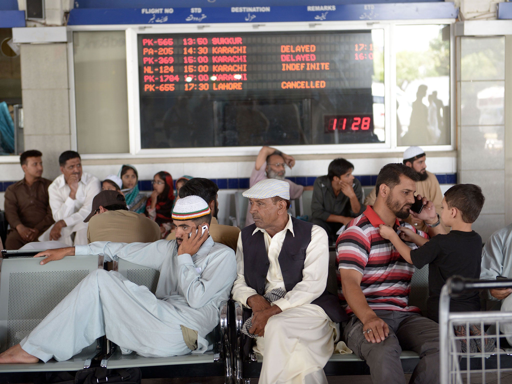 The incident occurred at Islamabad airport