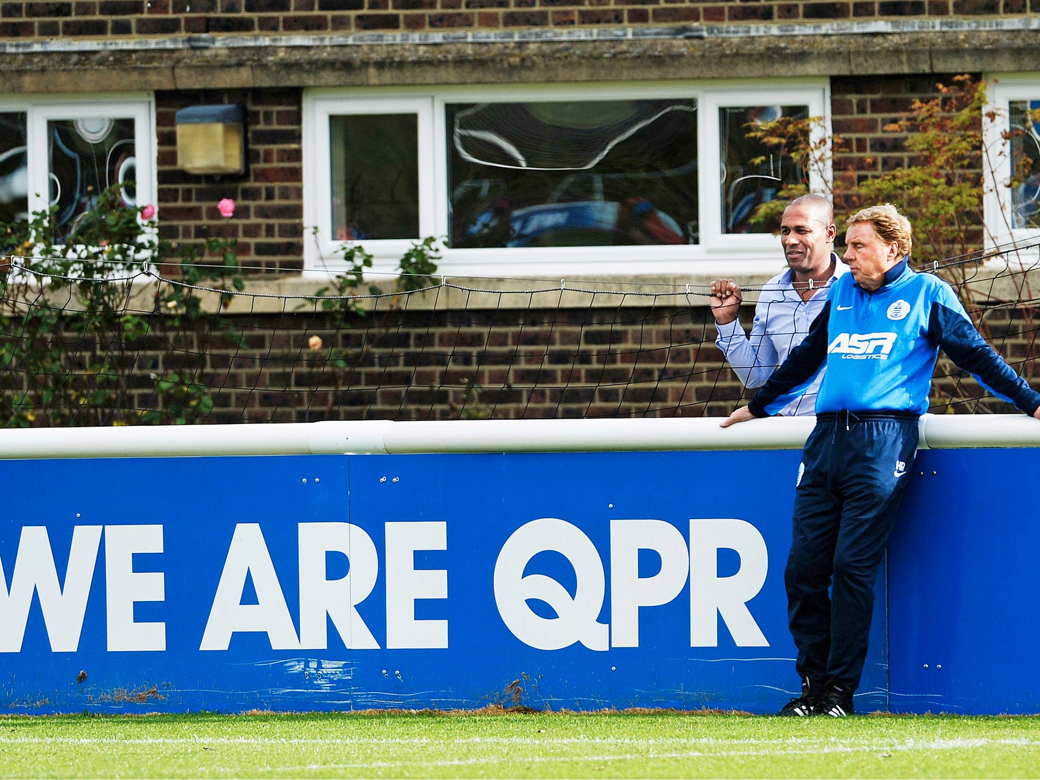 Redknapp refuted claims he doesn't play a role in training