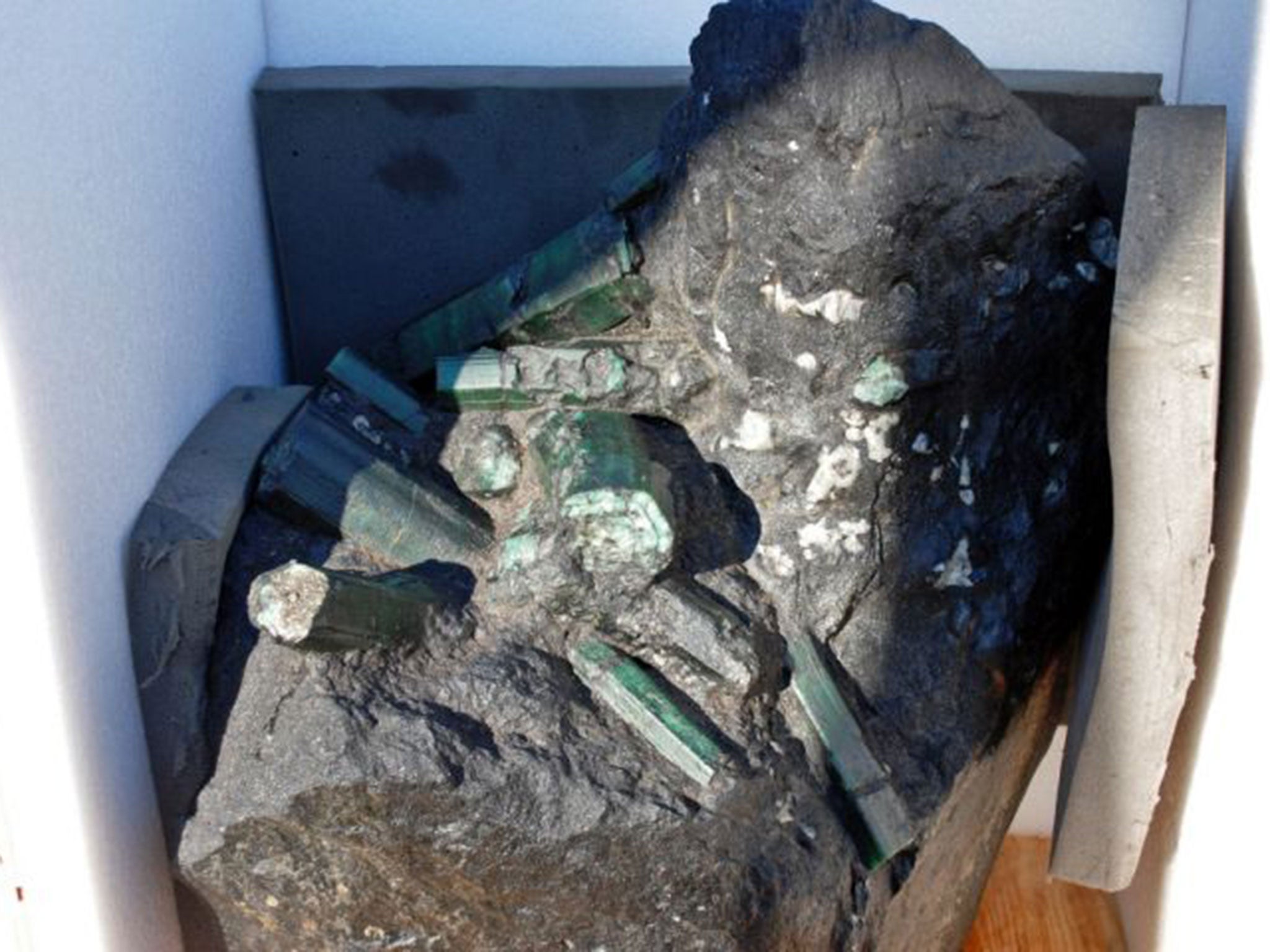 Green giant: the contested 380kg, 180,000-carat Bahia emerald