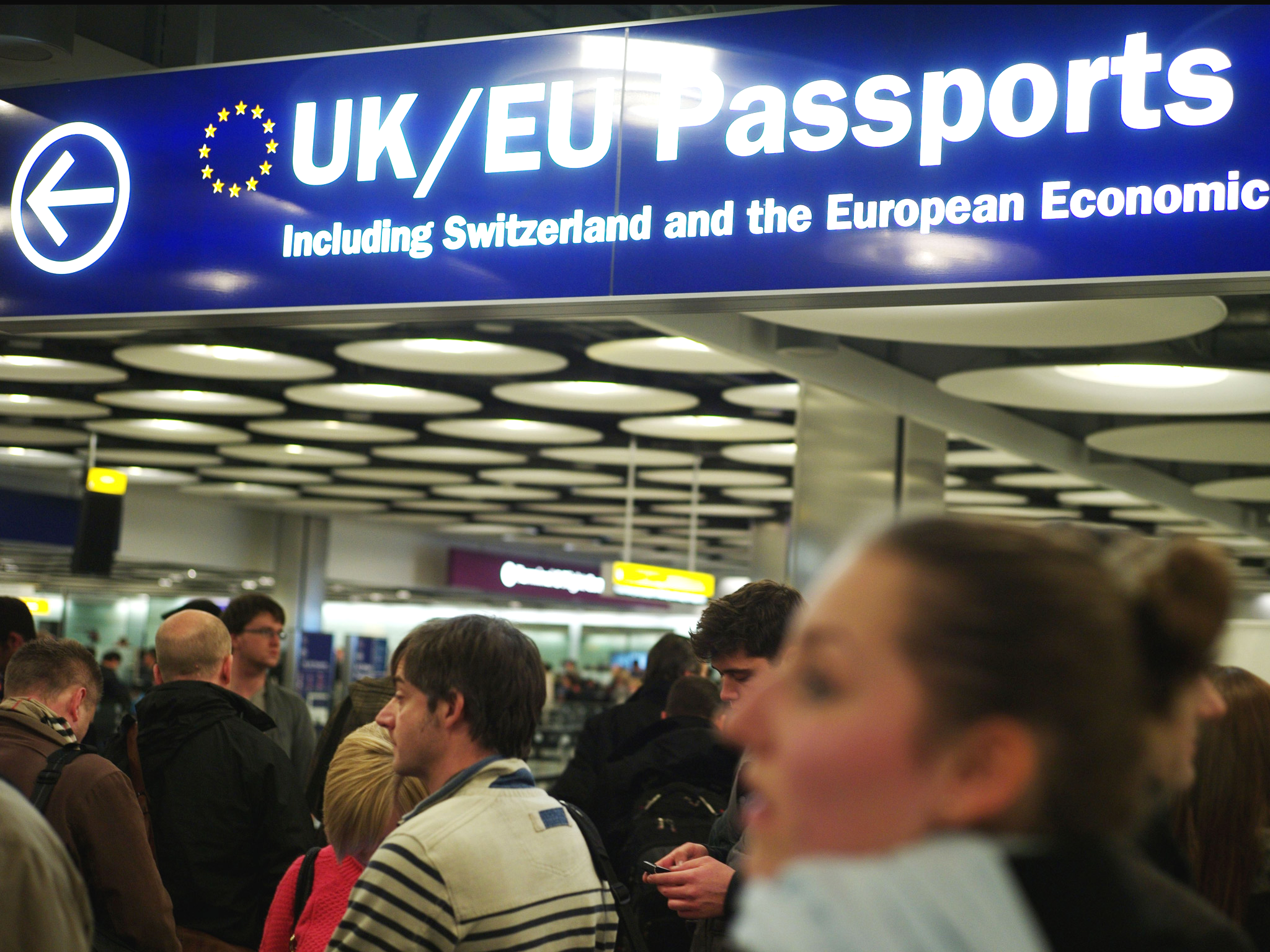 official figures showed net migration rose to 260,000 in the 12 months to June (Getty Images)